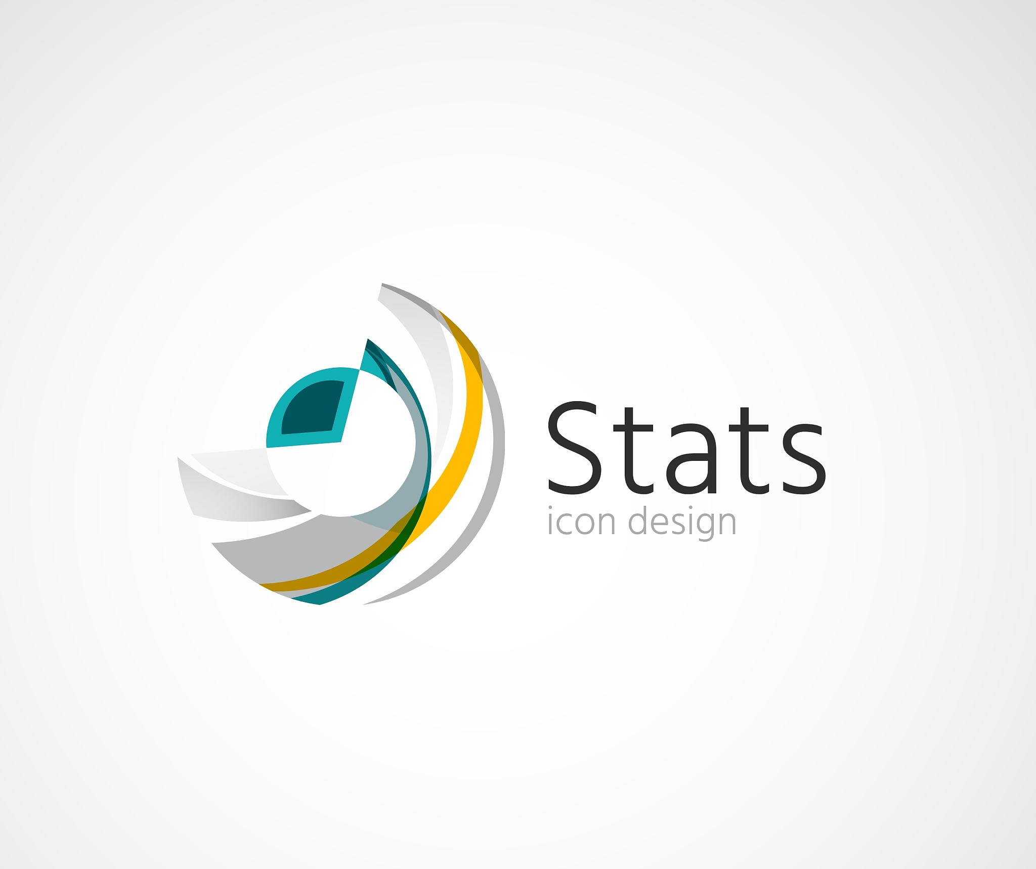 statistics company logo design
