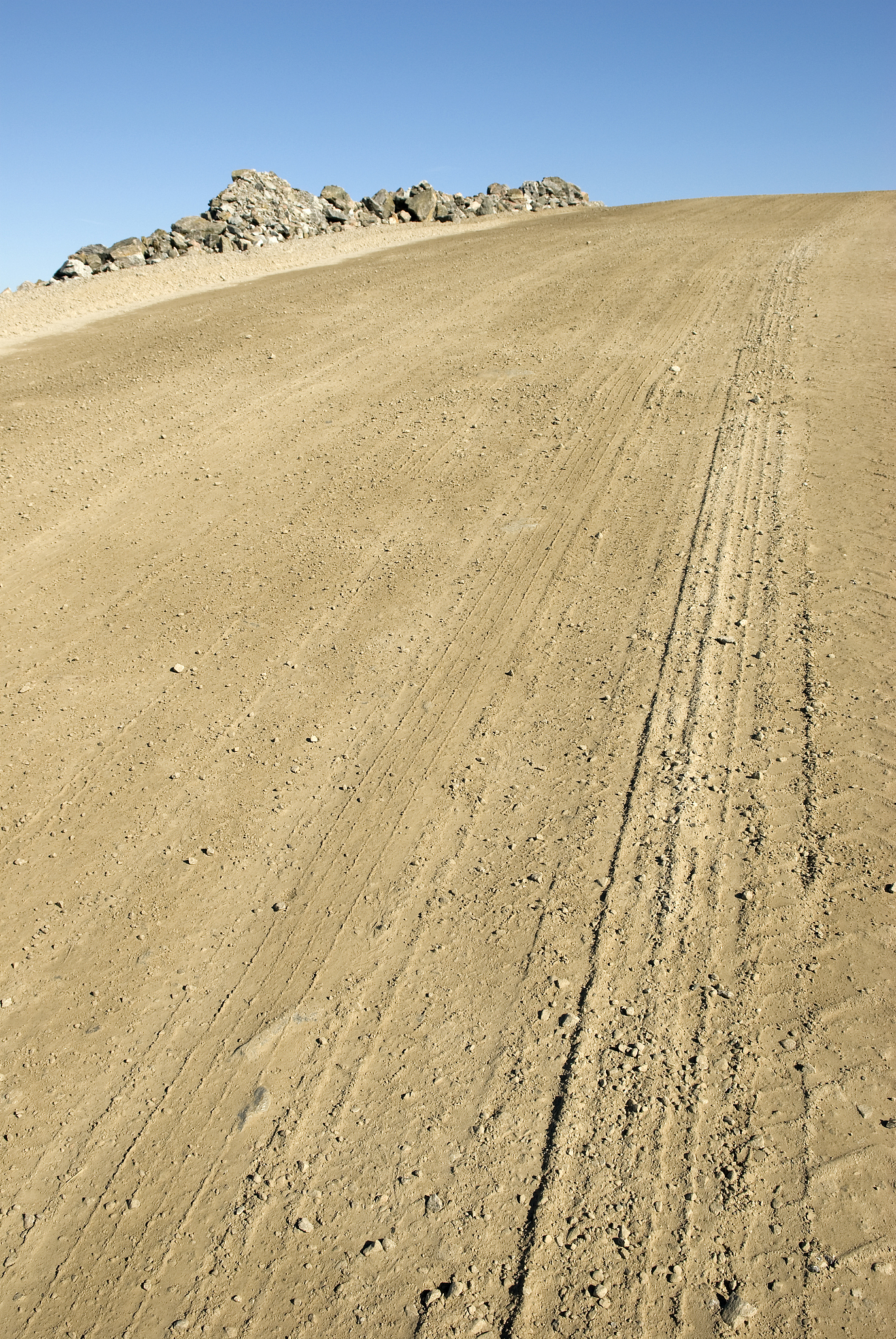 gravel road