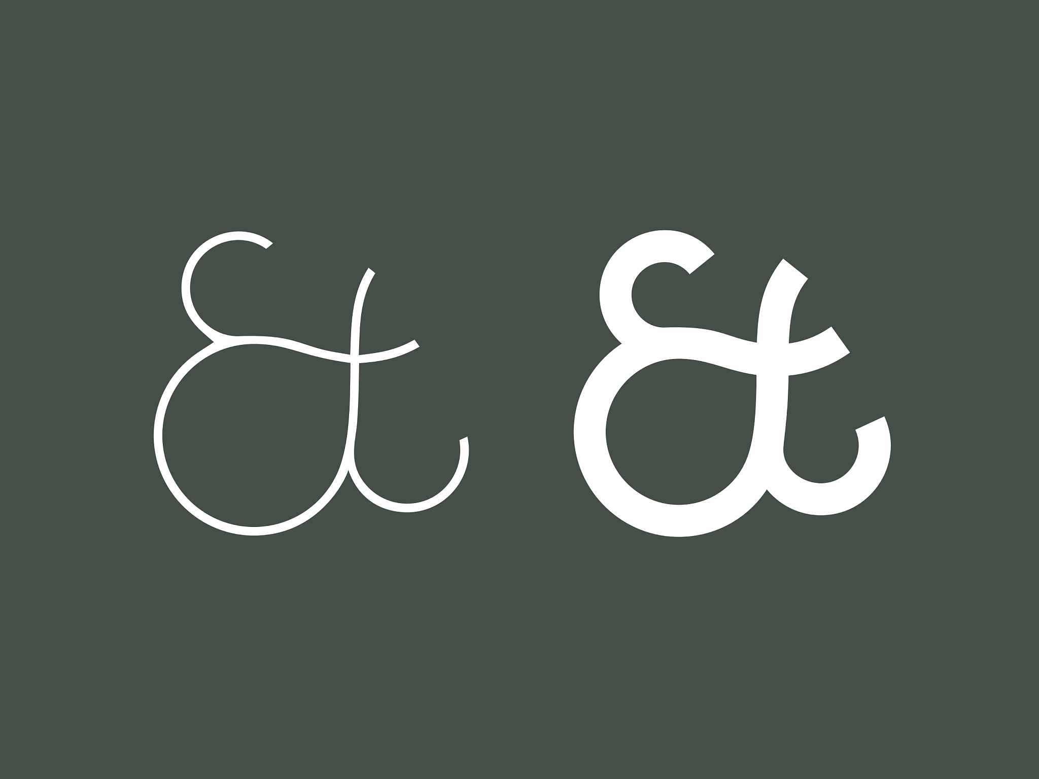 ampersands