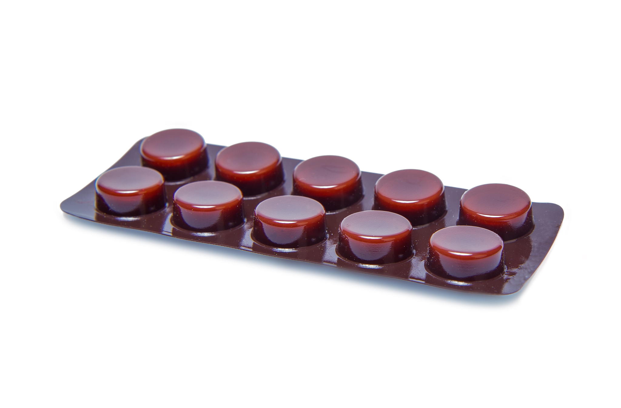 one blister of tablets