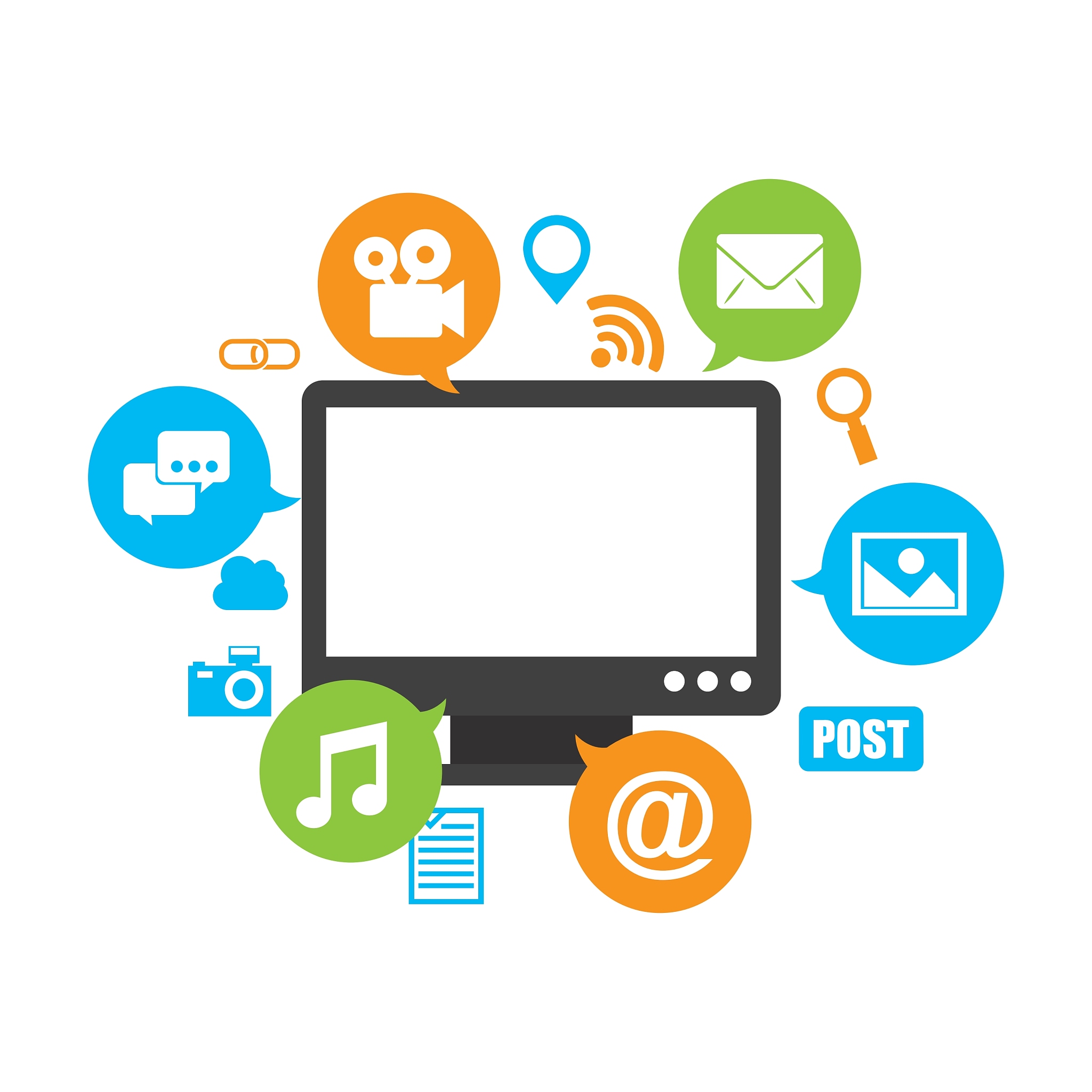 mobile social media icon