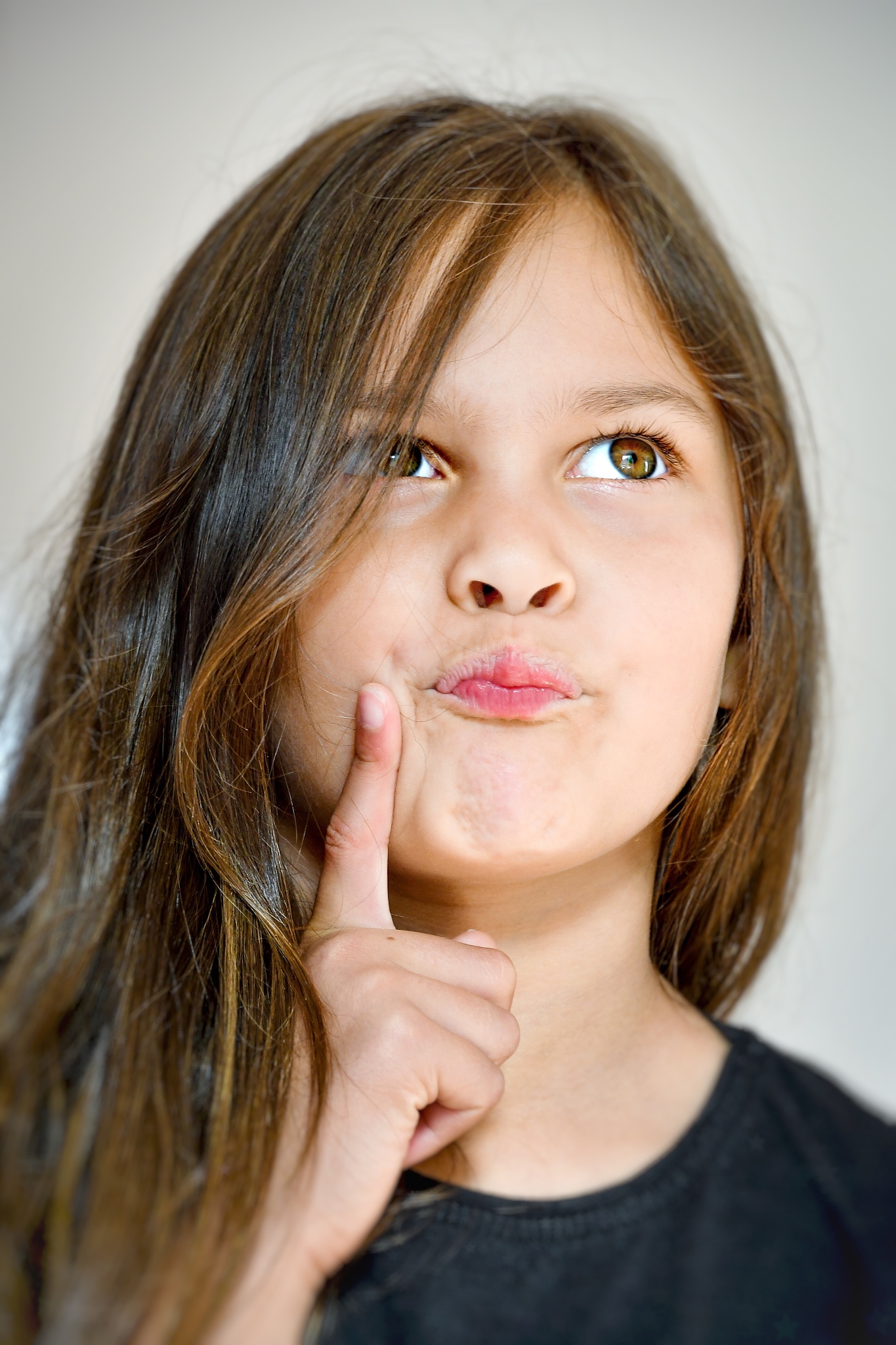 erm  - portrait of a six year old girl