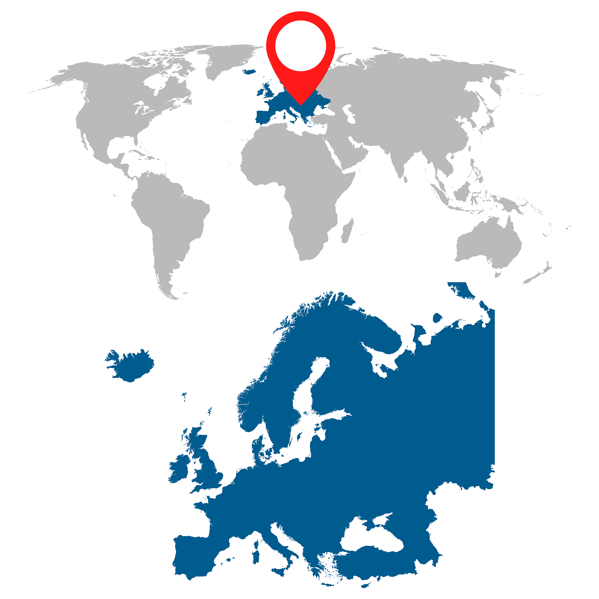 detailed map of europe and world map navigation