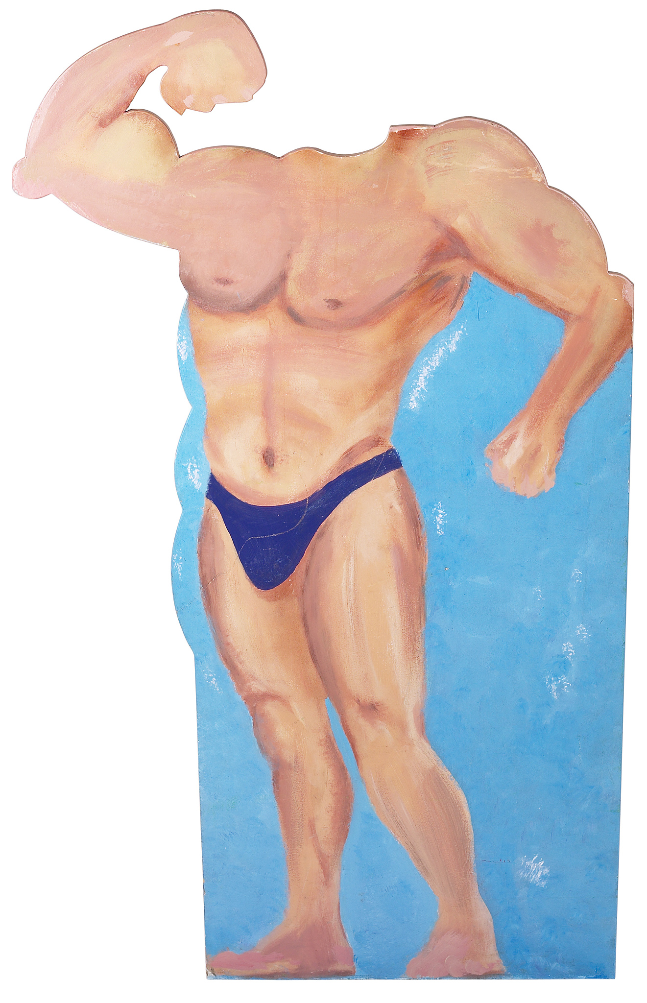 健壮青年形象描写：力量与美的完美结合