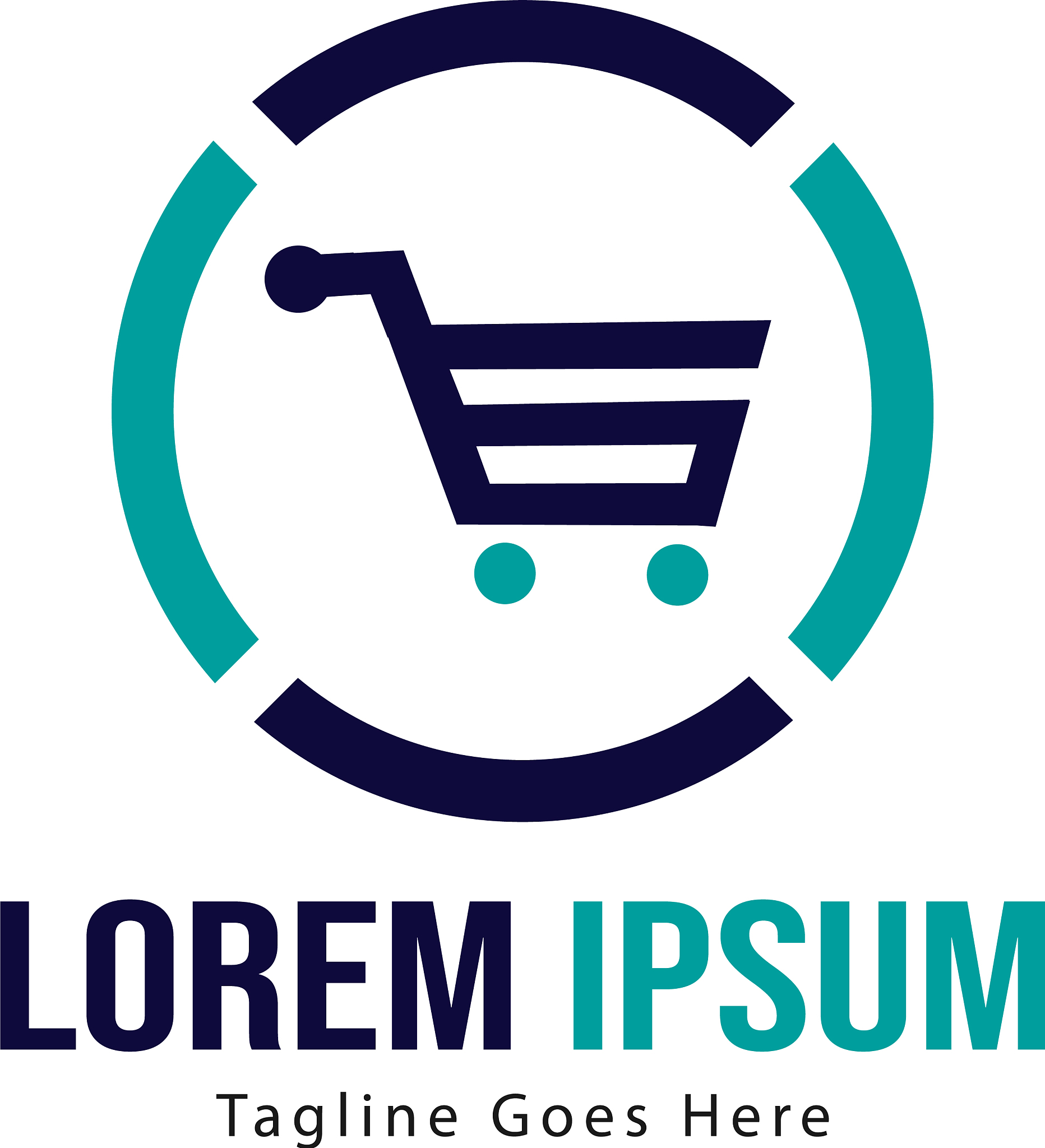 shopping logo template design shopping logo with