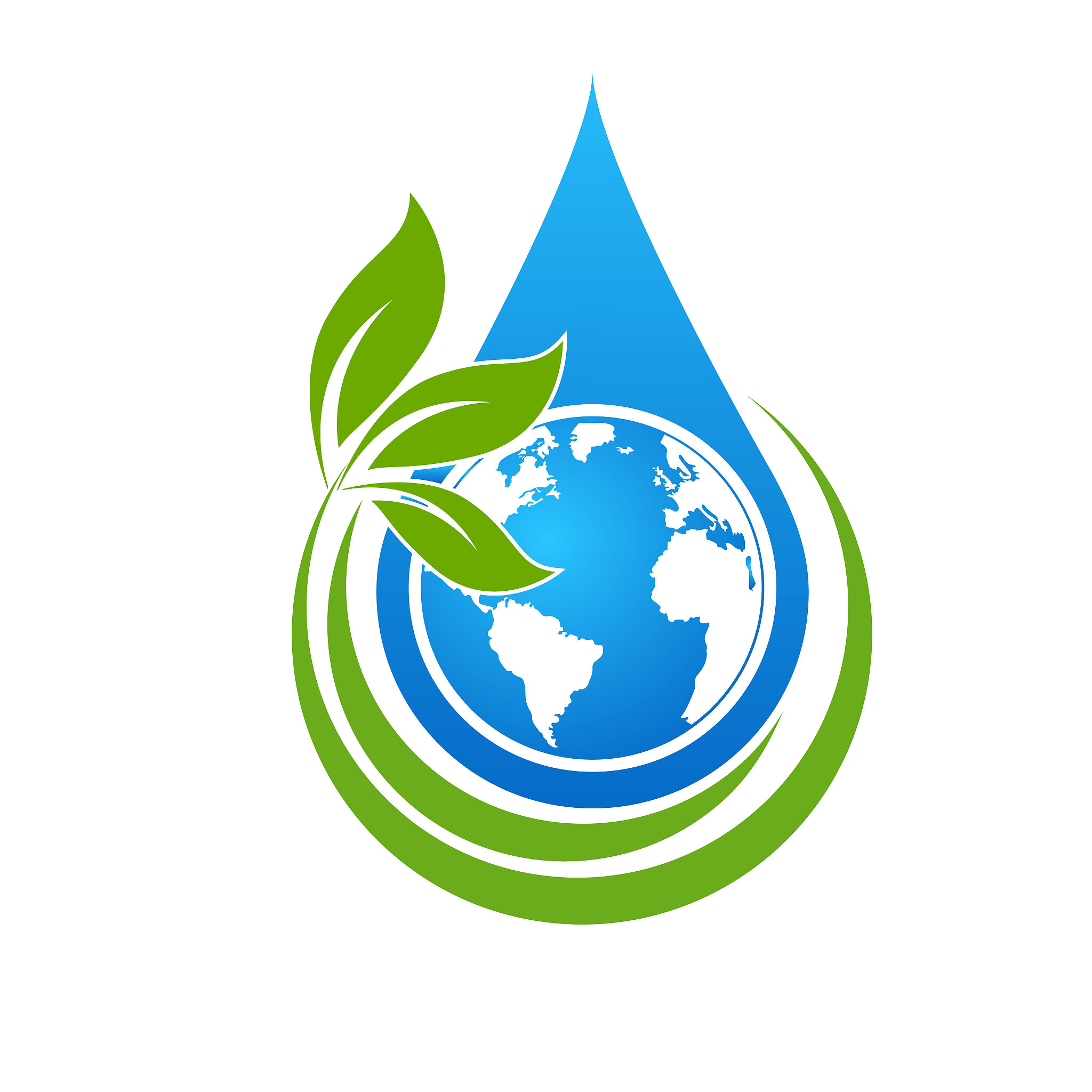 07-save nature concept - world water day
