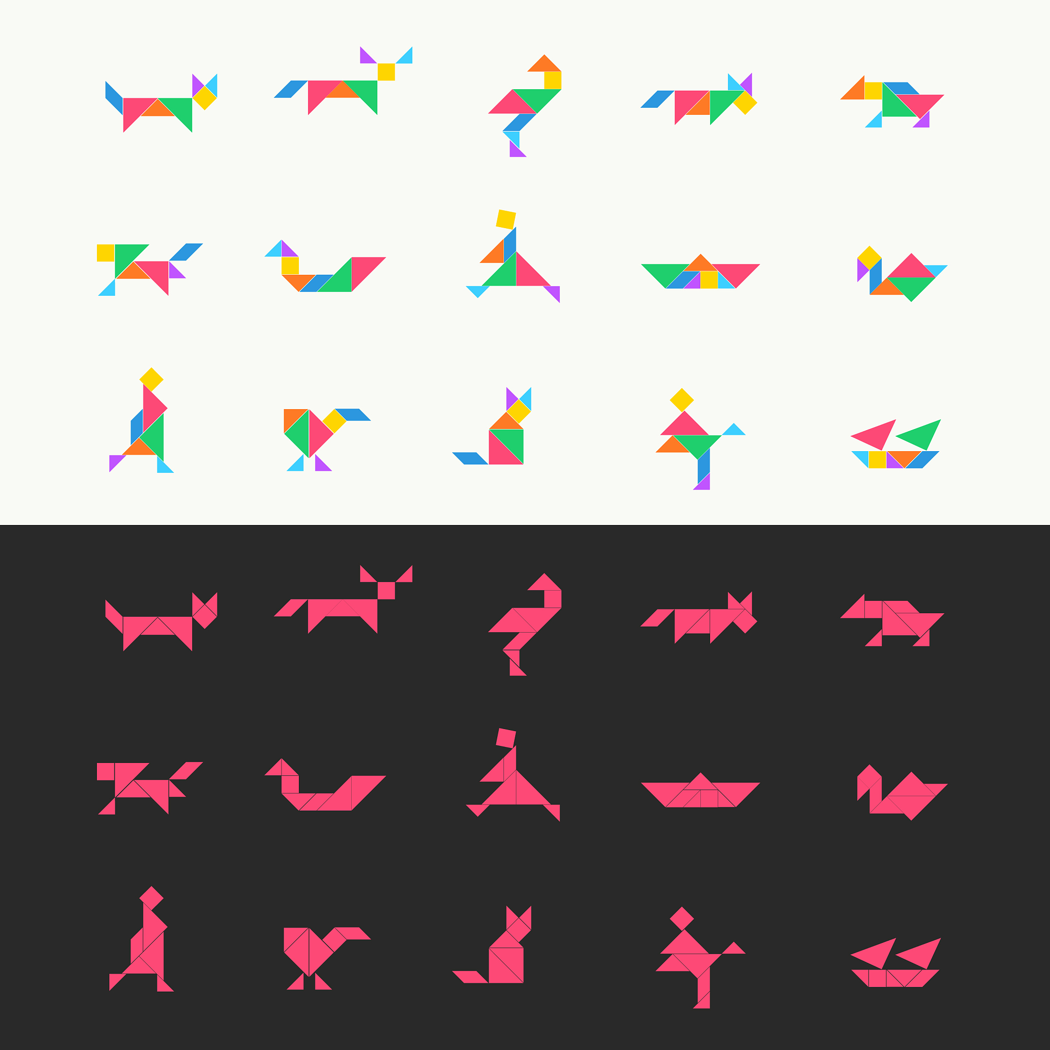 七巧板：点亮智慧的魔法玩具