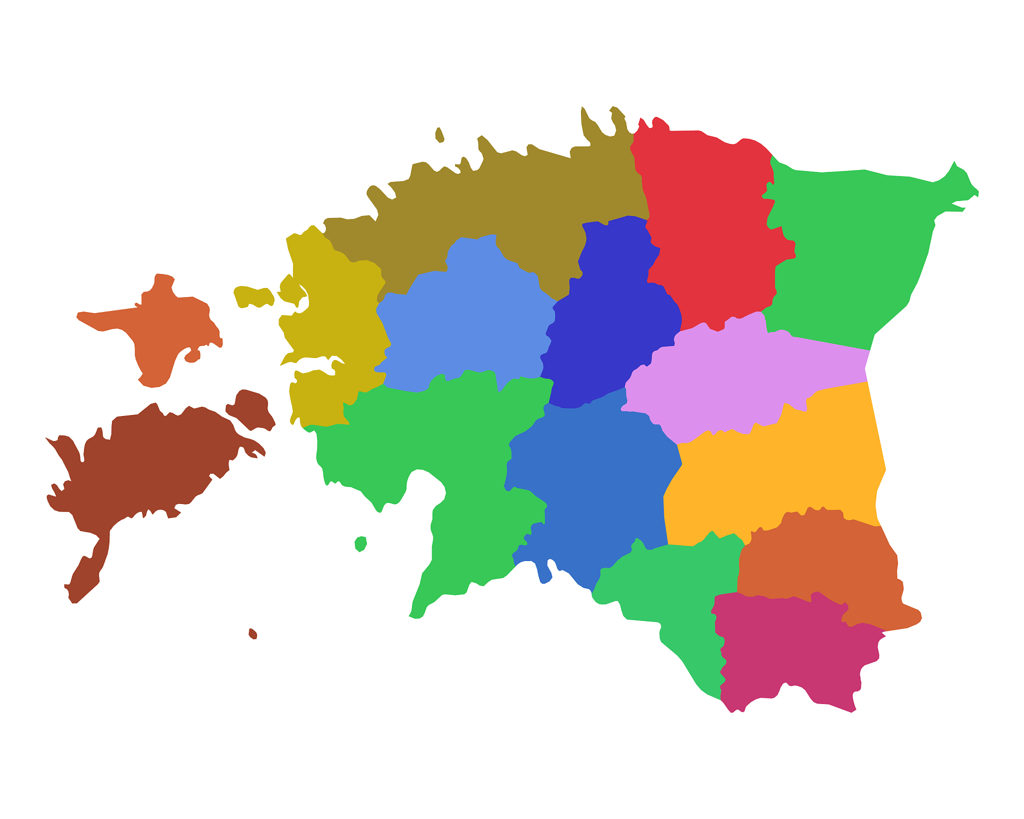 map estonia