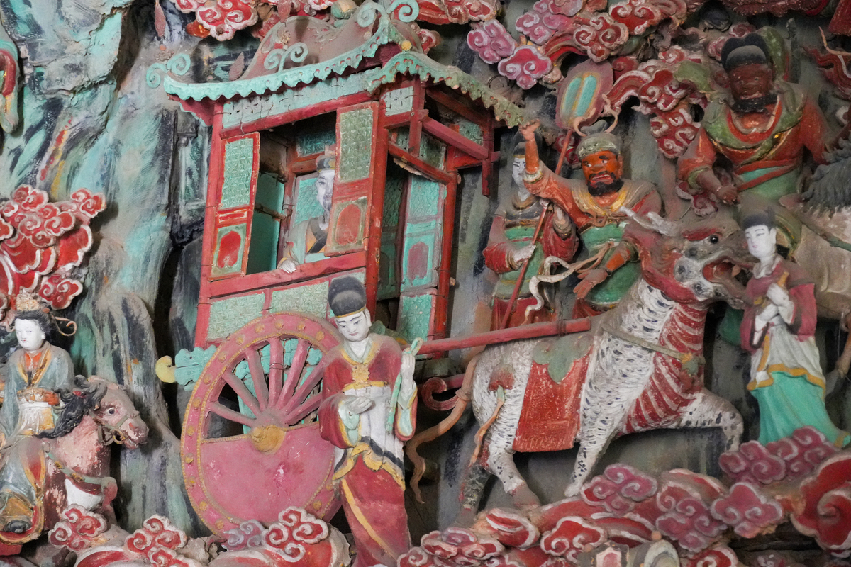 山西配色方案：五色石、朱砂红、炊烟蓝与炭黑色 | 探索山西色彩之美