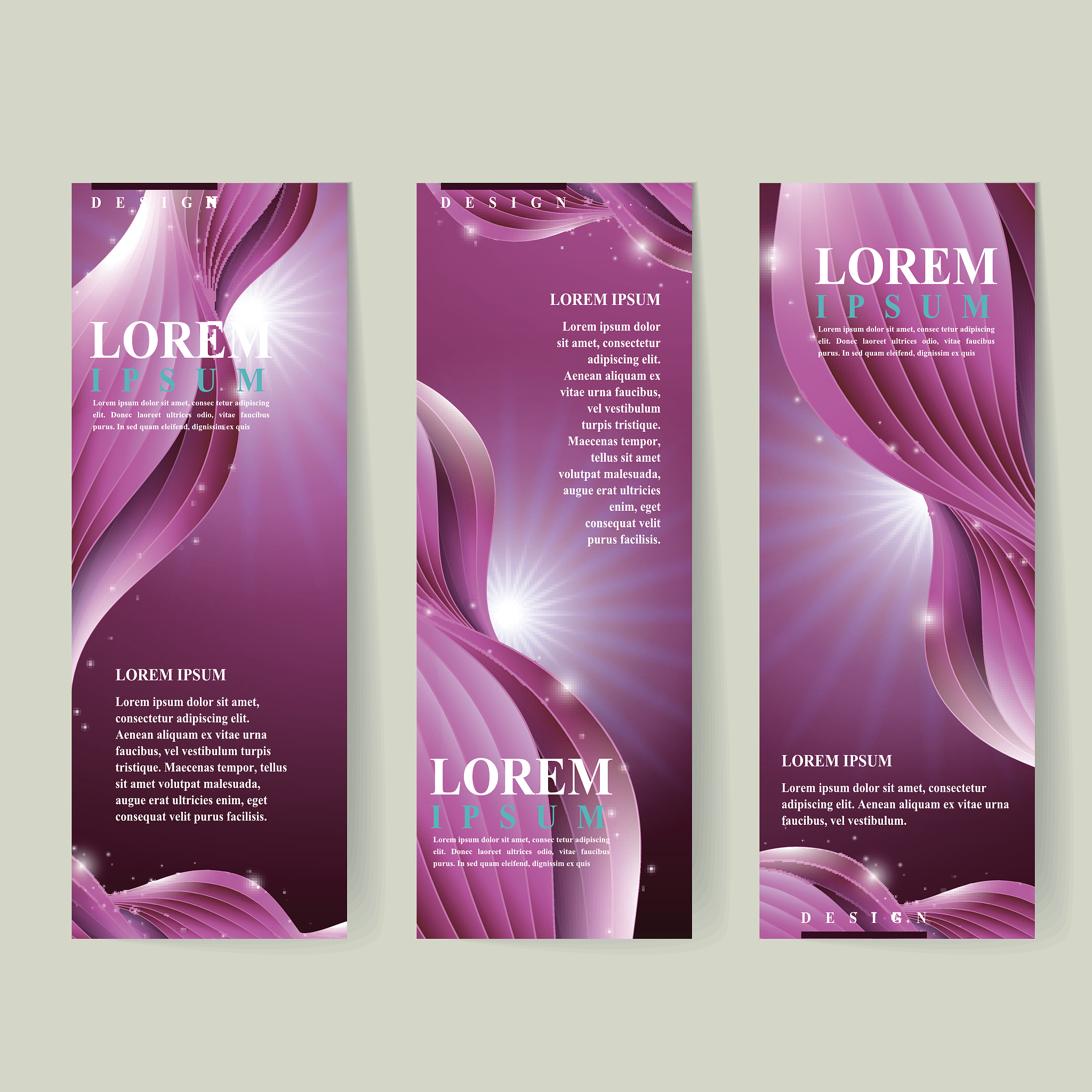 modern banner template design