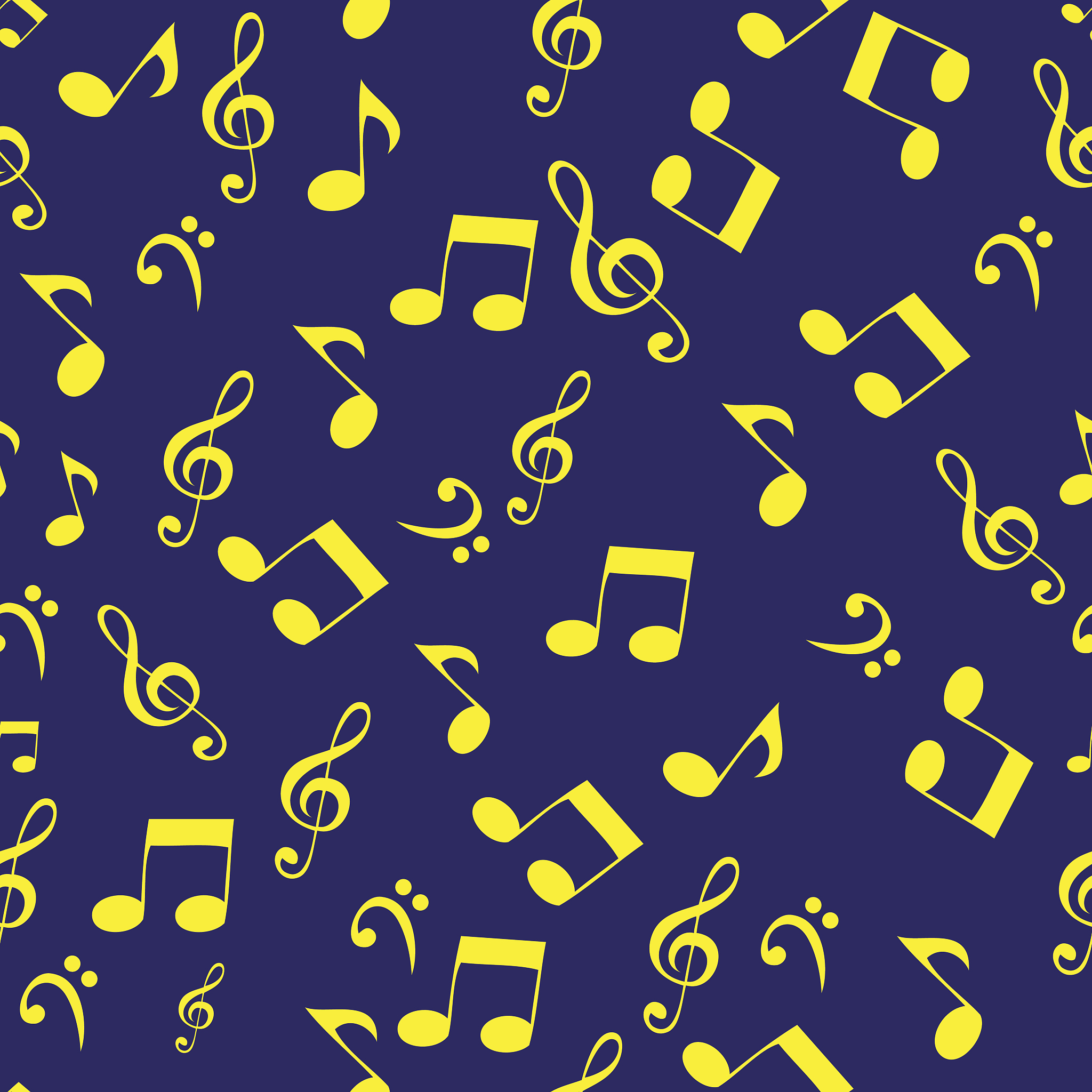 abstract music seamless pattern background vector illustration f