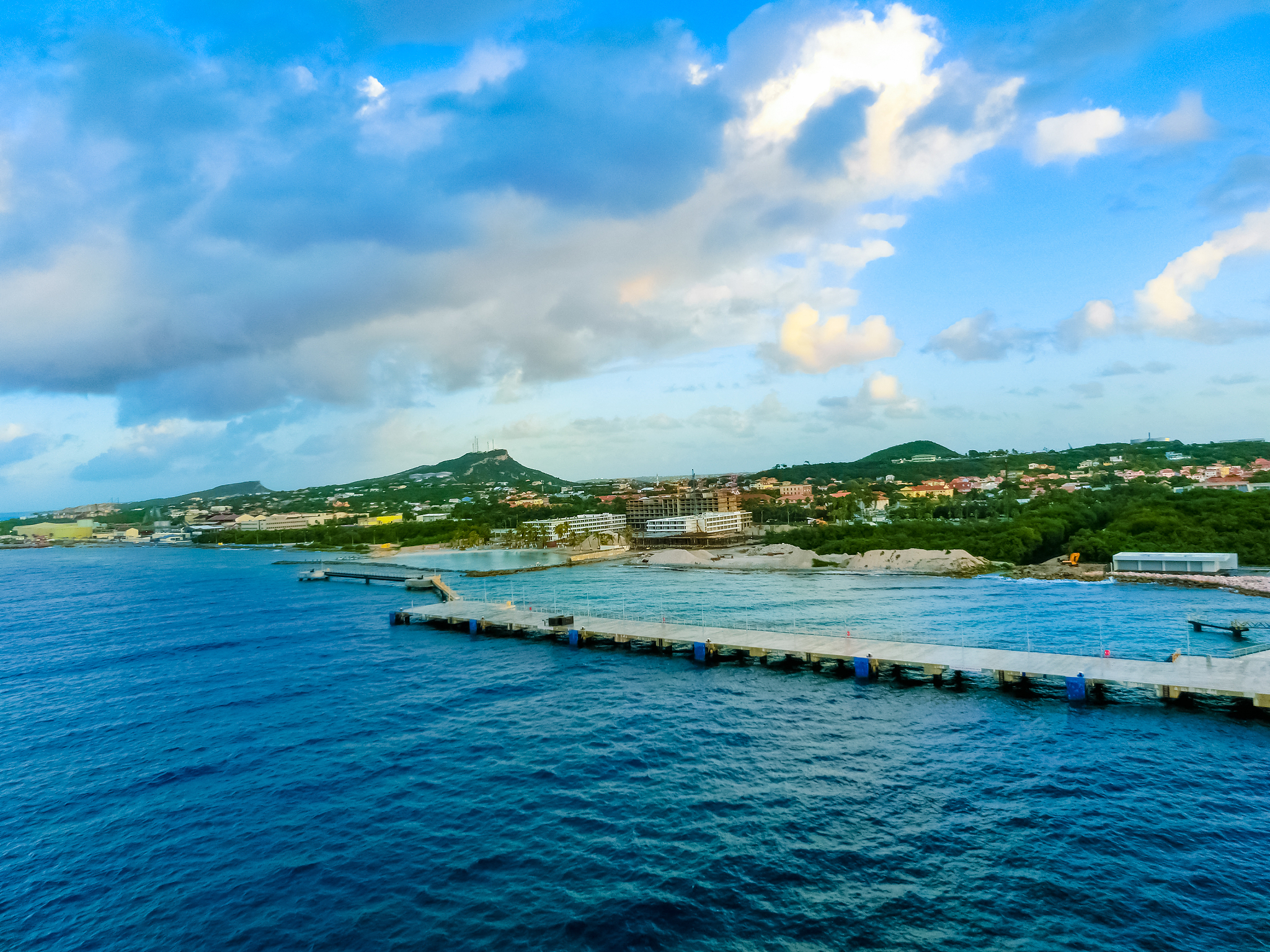 the island curacao is a tropical paradise in the antilles in the