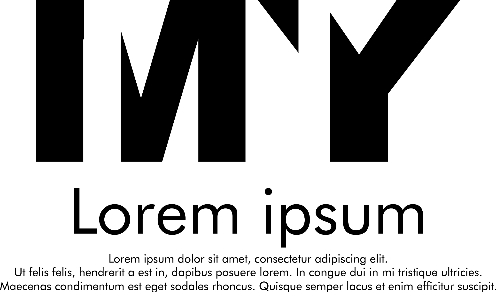 m y my initial abstract logo concept