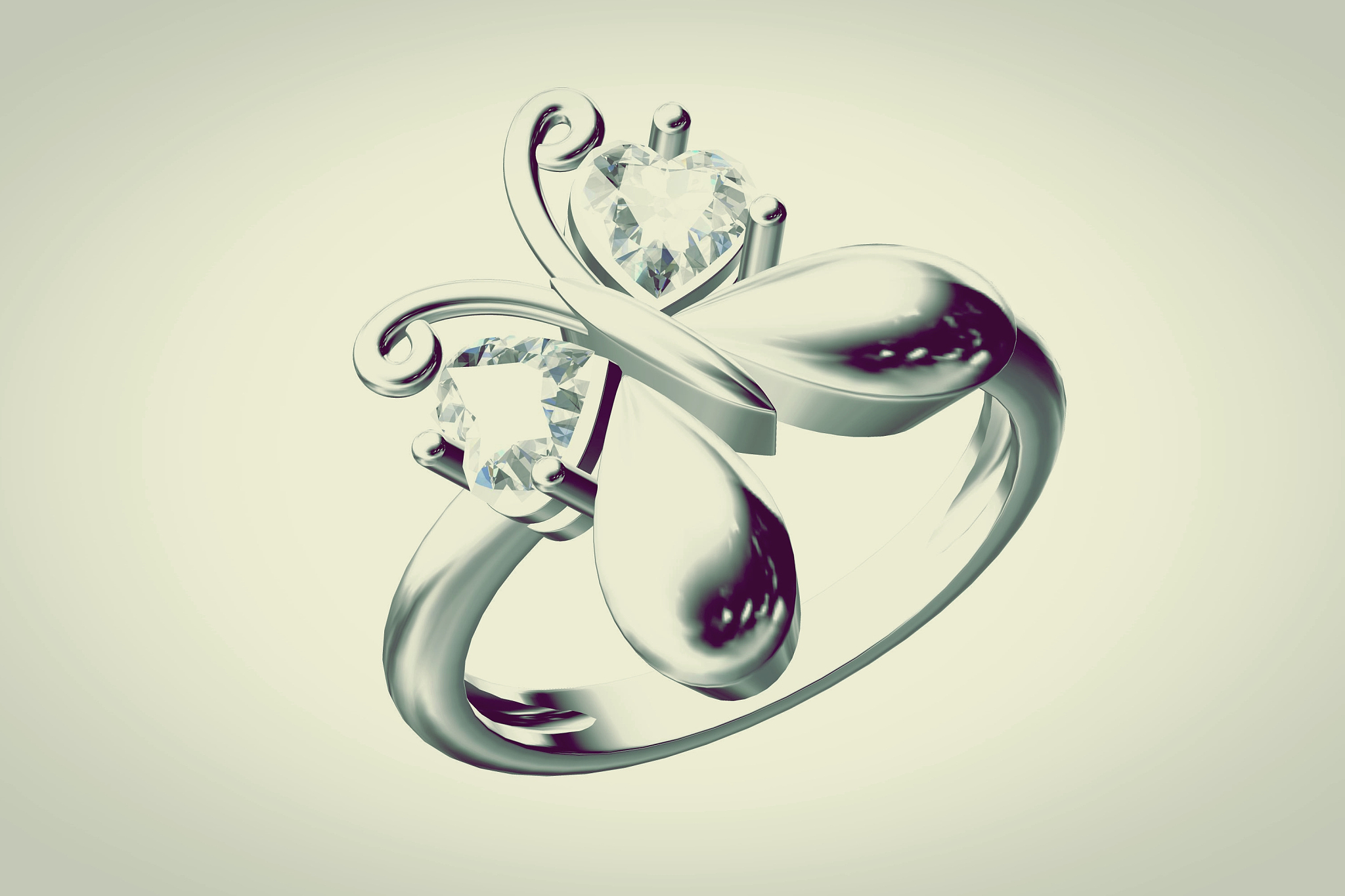 the beauty wedding ring