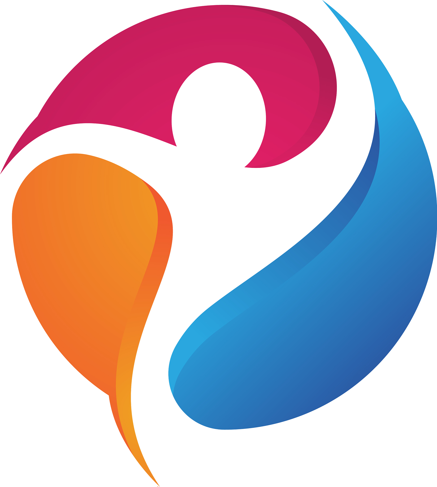 human character logo sign design
