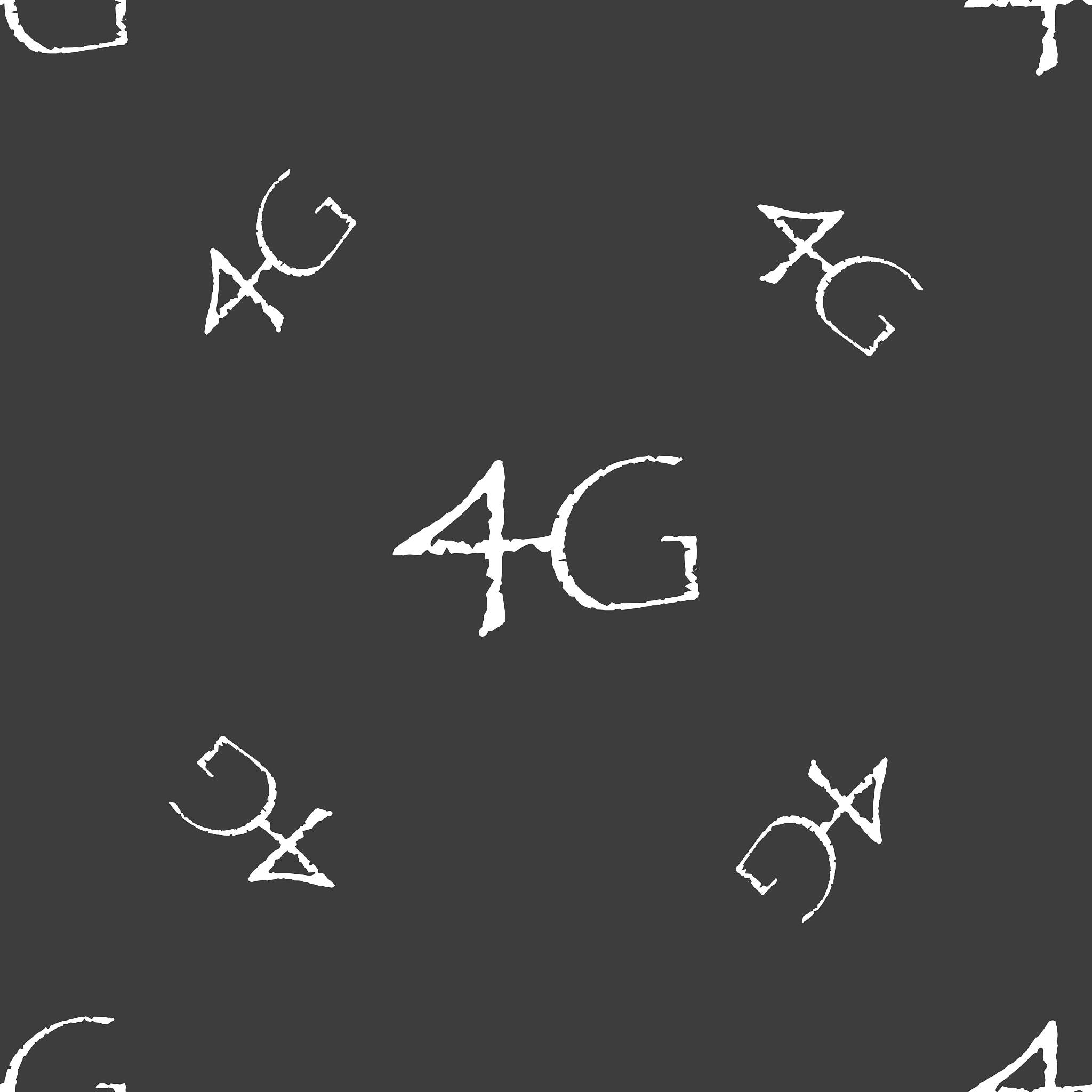 4g sign icon mobile telecommunications technology