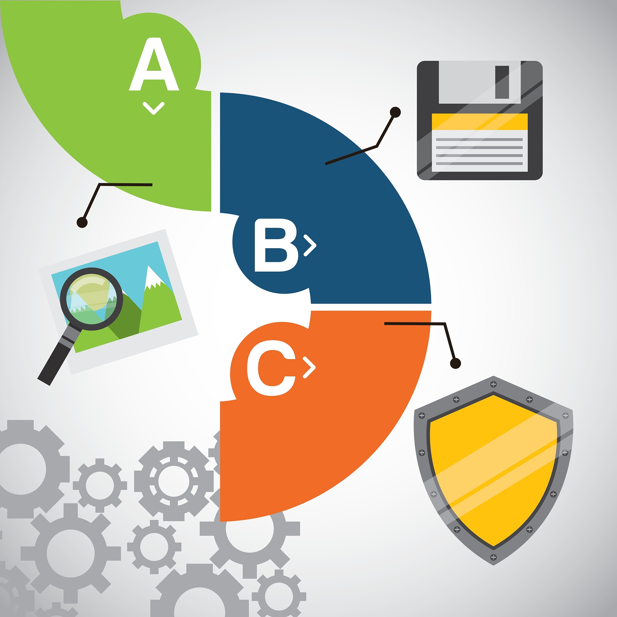 hosting infographic design