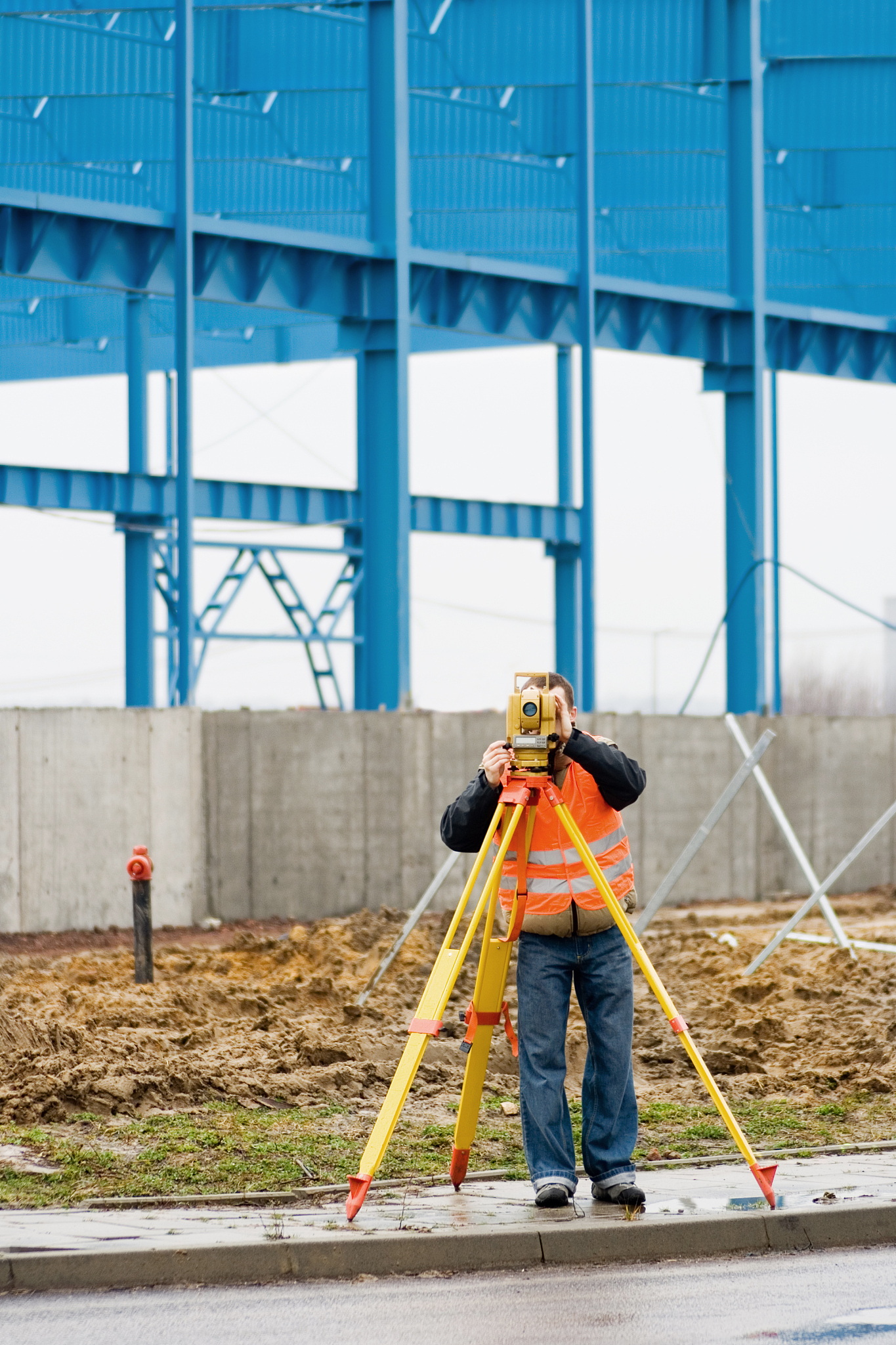 建筑沟槽深度 测量