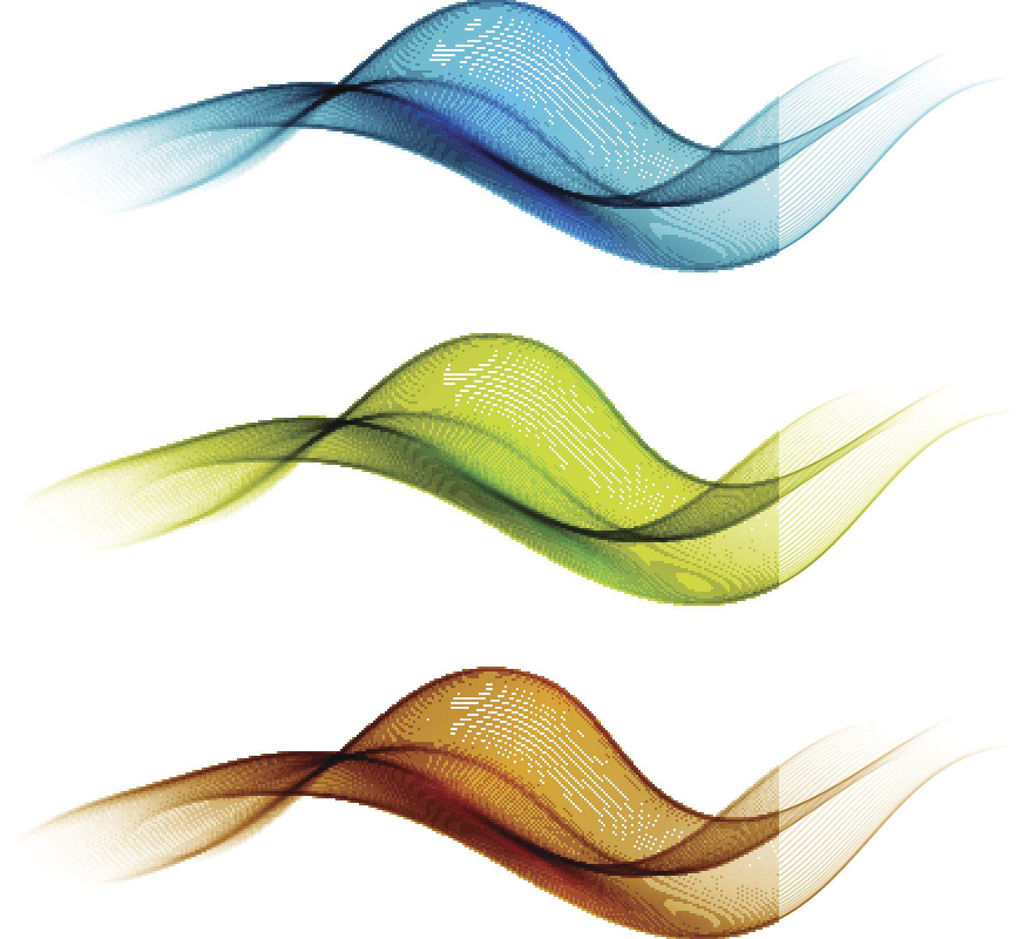 abstract waves