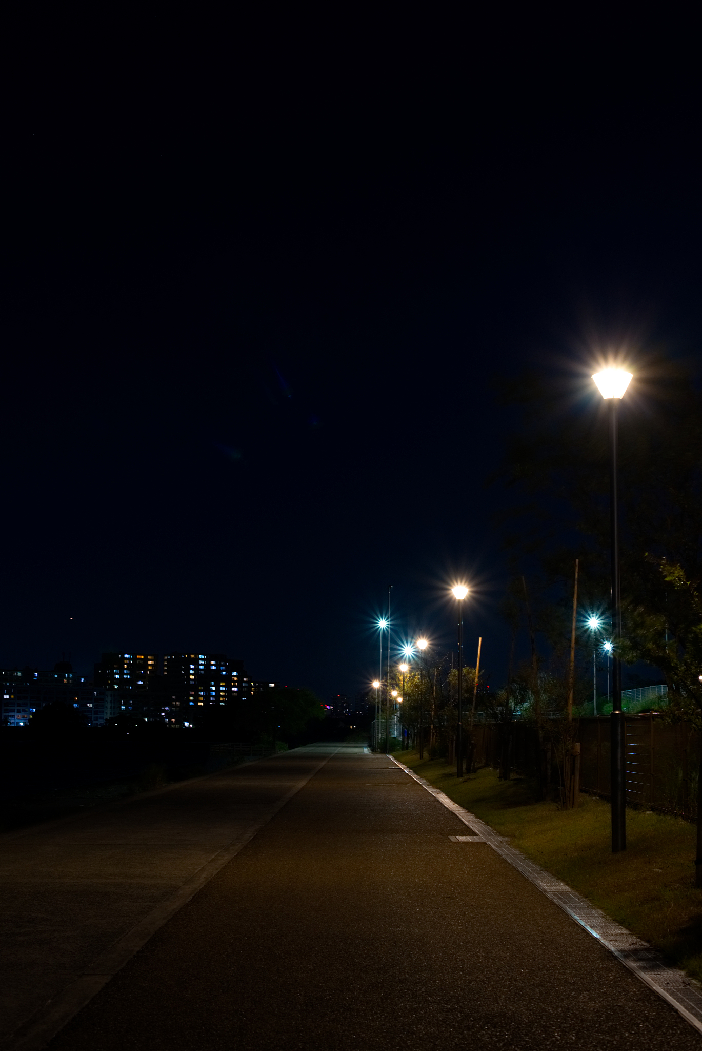 straight road