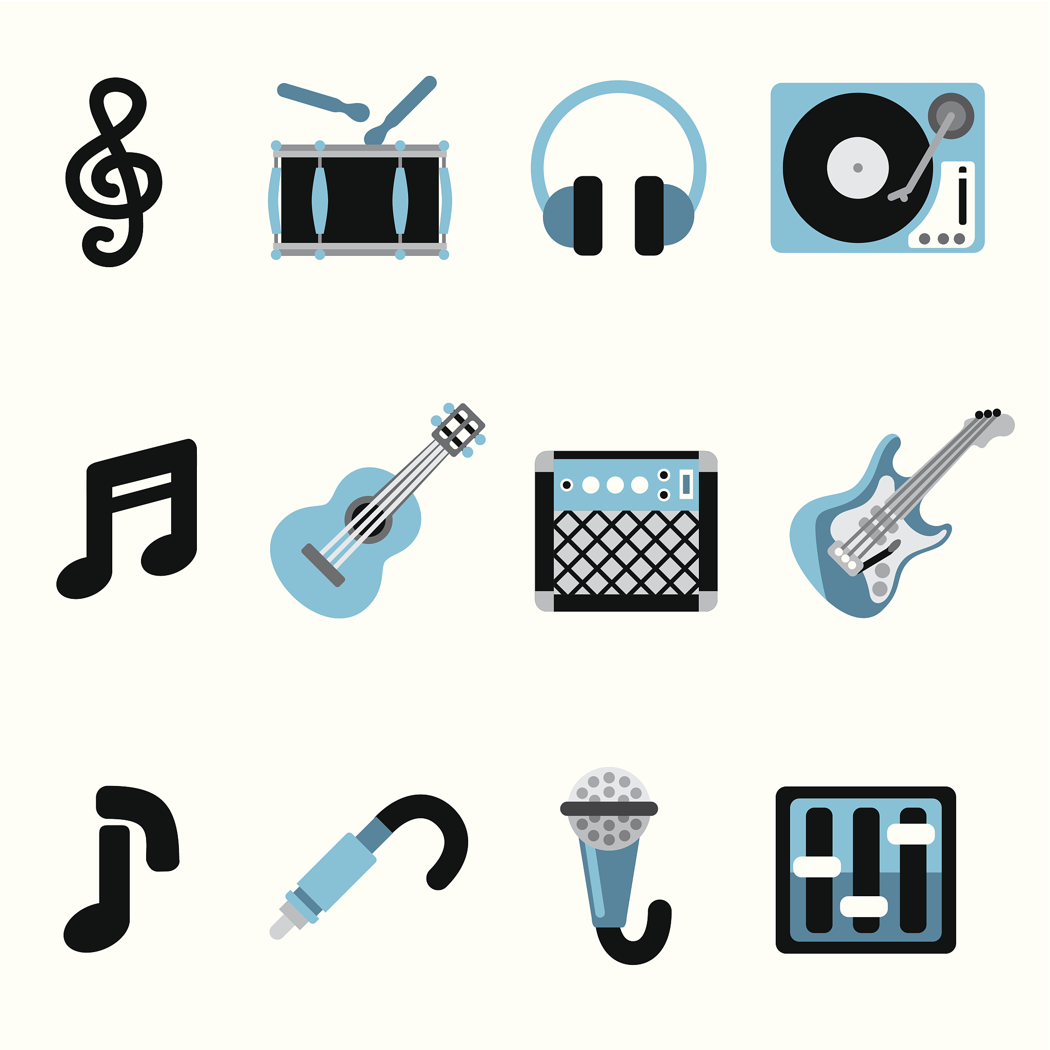 music icons