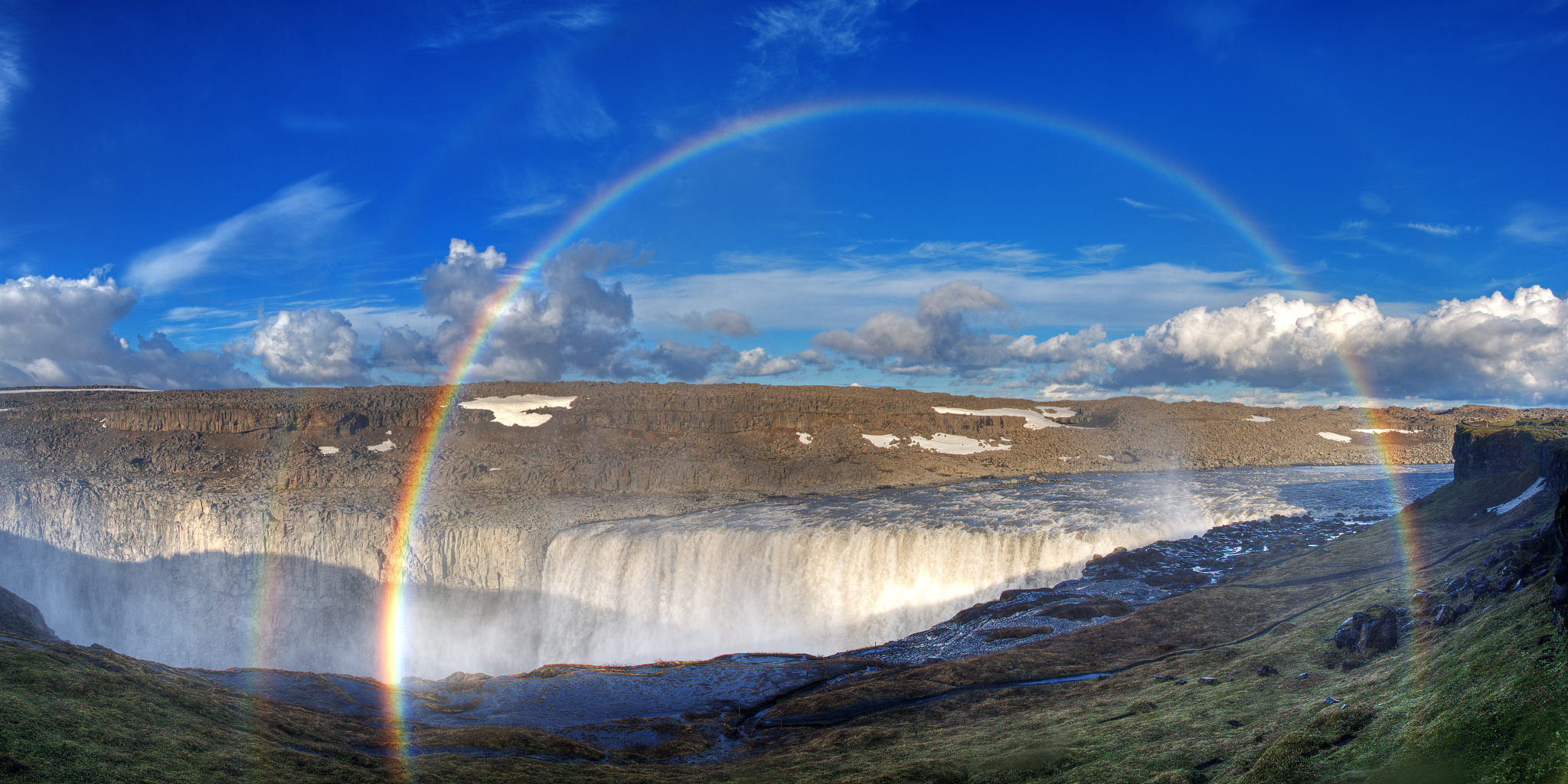 waterfall rainbow