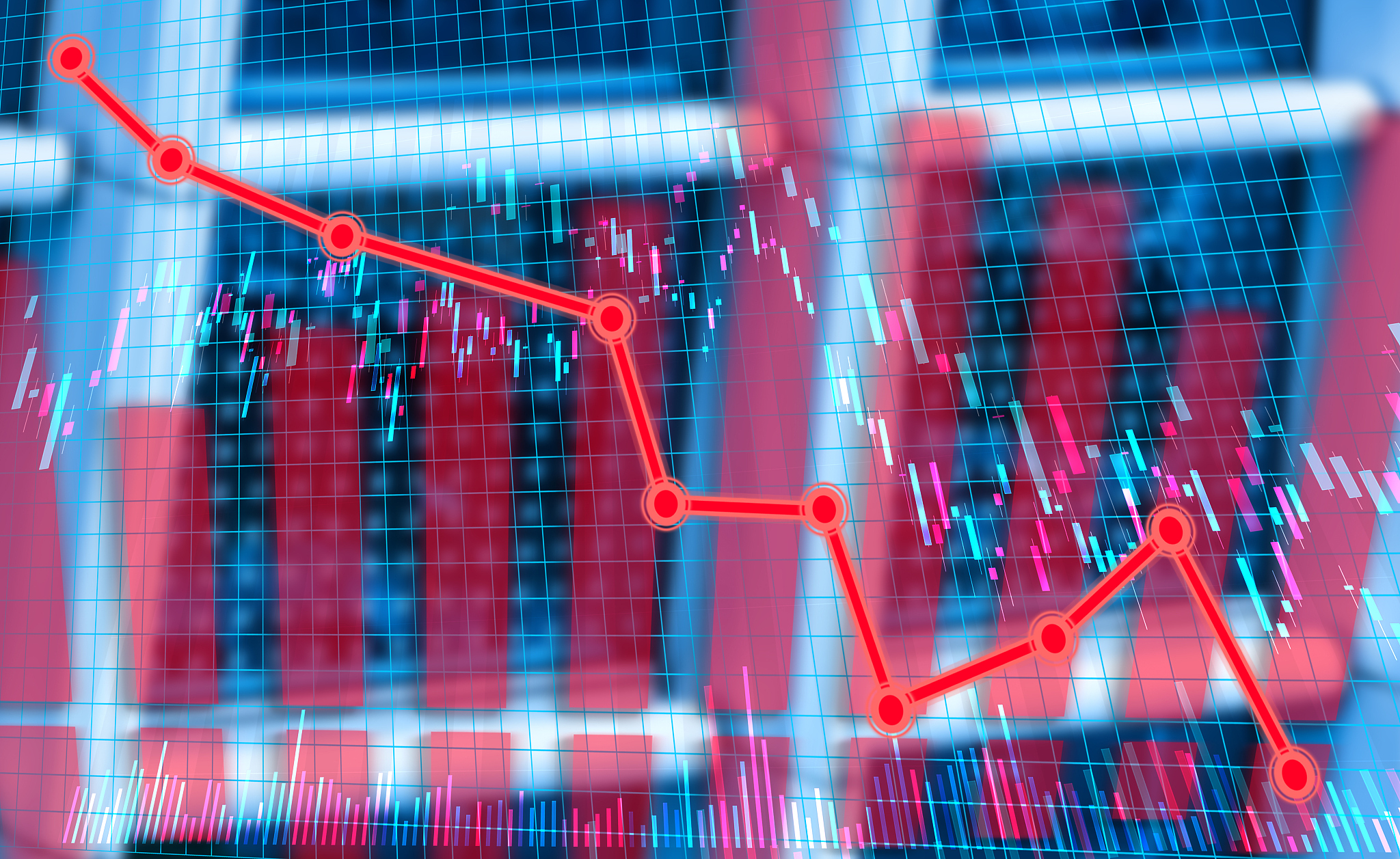 financial data - bear market trend