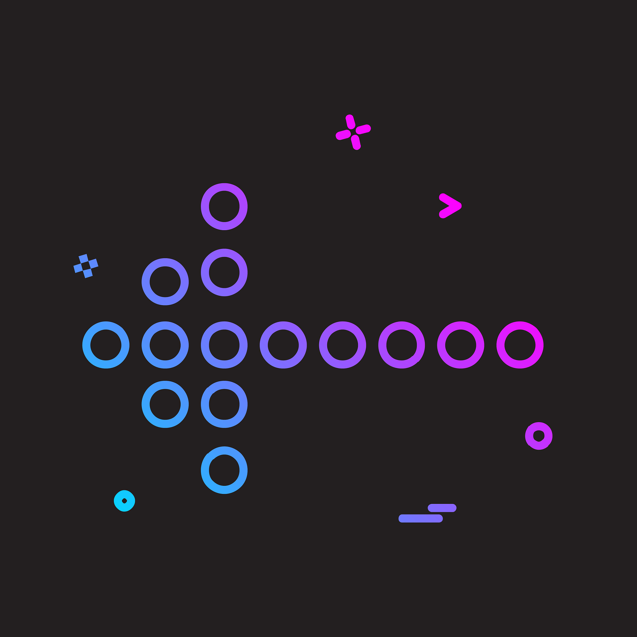 粒子生长动画 - 智慧树 HTML 代码示例