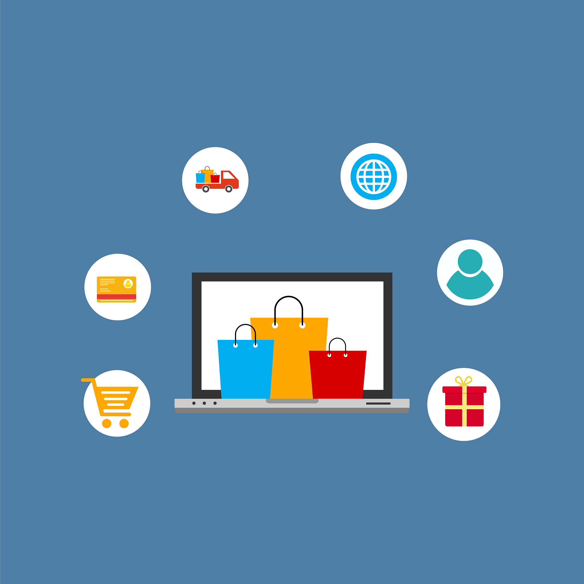 modern flat design people and business concept
