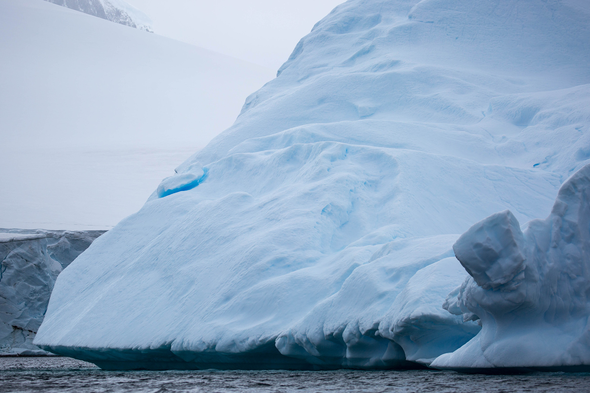 antarctica: iceberg at damoy point
