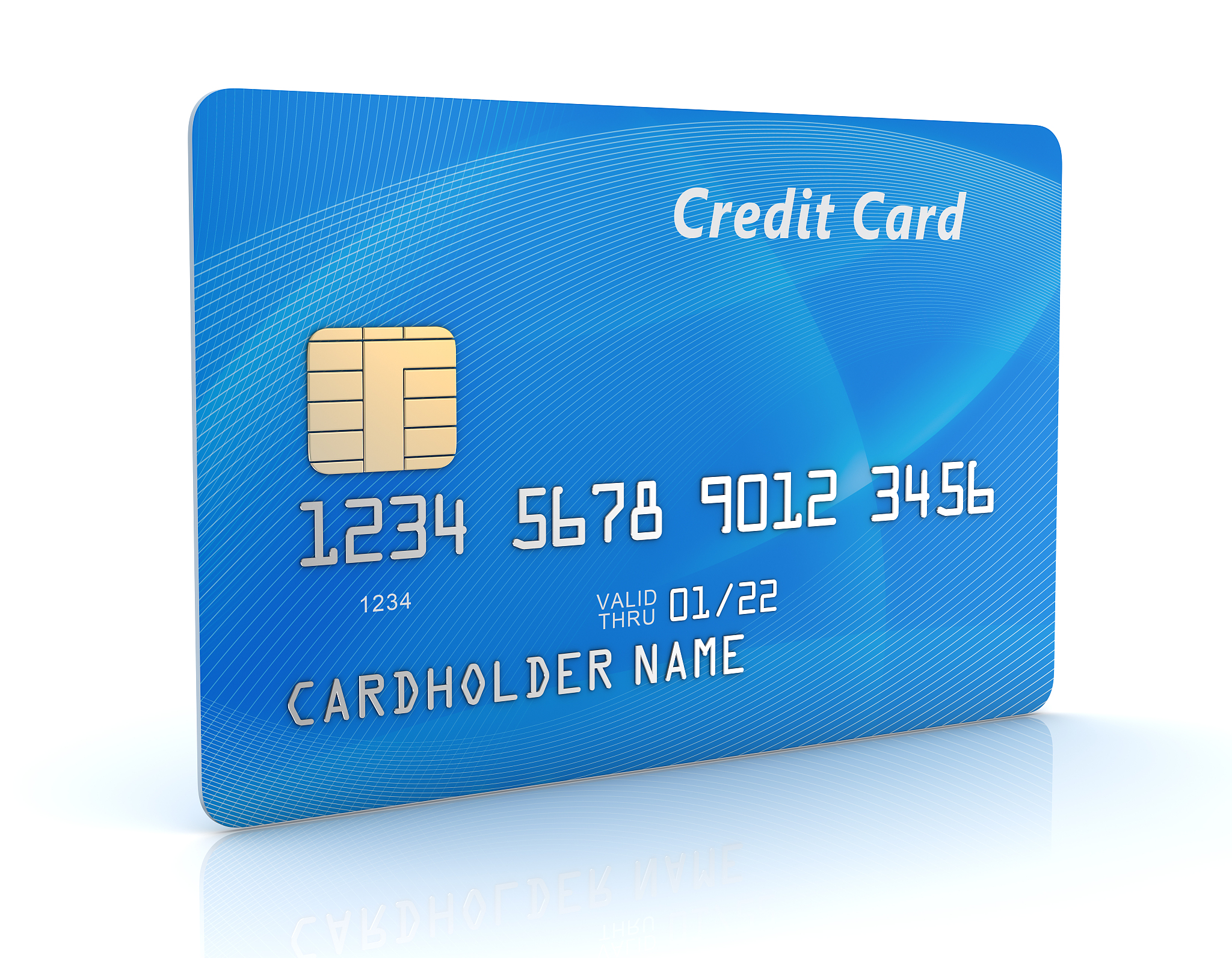 blue credit card