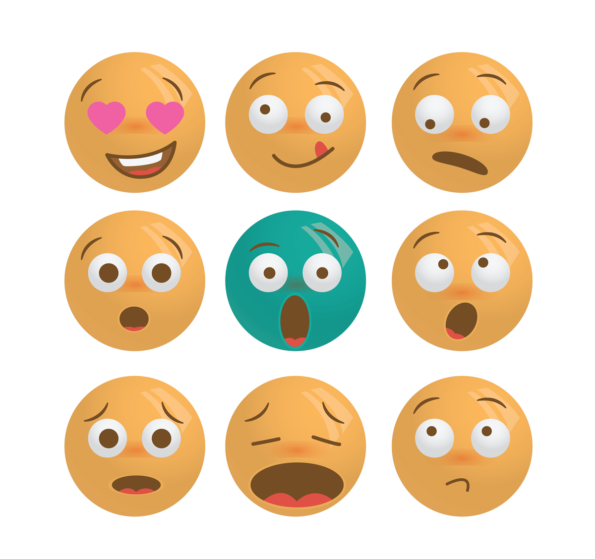 😬 表情符号含义：尴尬、不舒服、难堪的笑容