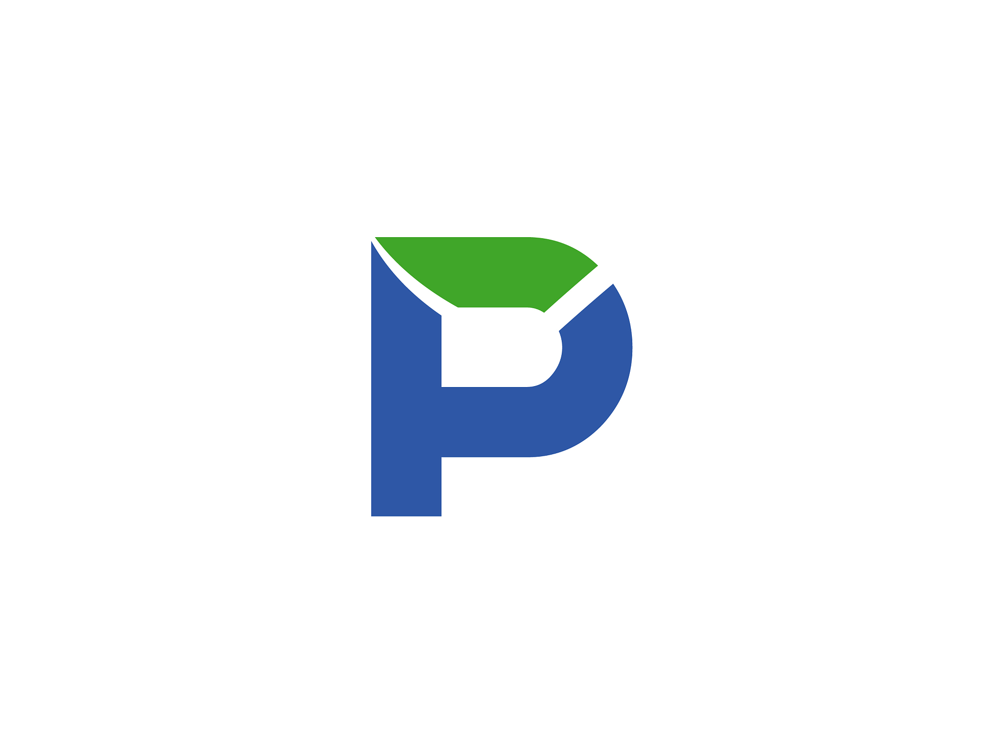 alphabet icon - p