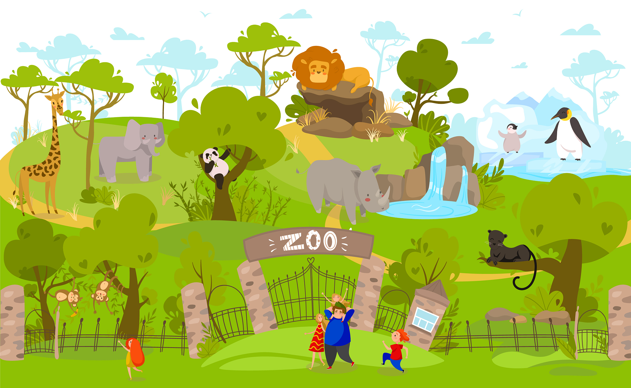 我家动物园：一个充满欢笑和爱的家