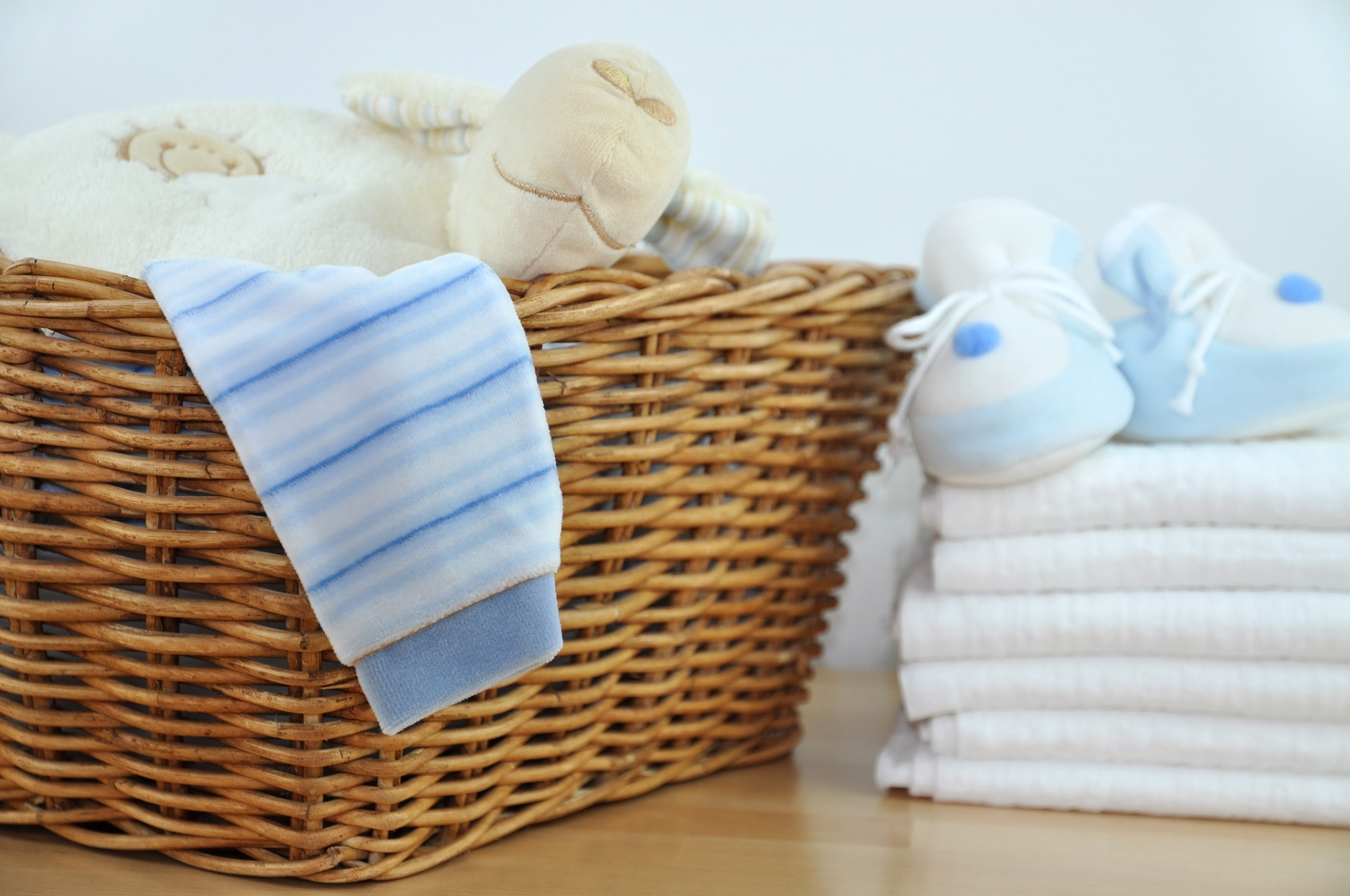 blue baby clothes