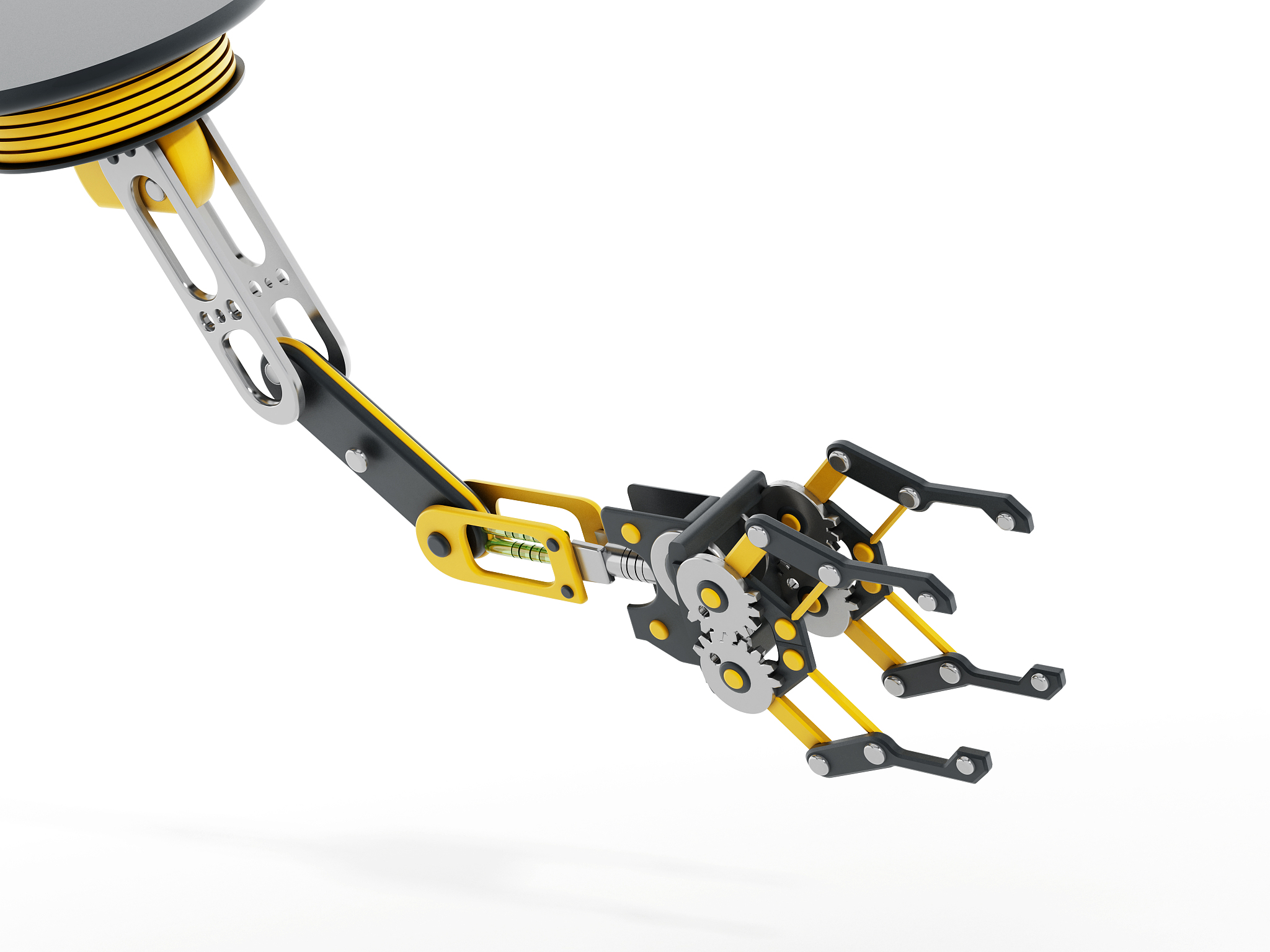 六足仿生机器人根关节：结构解析与功能详解