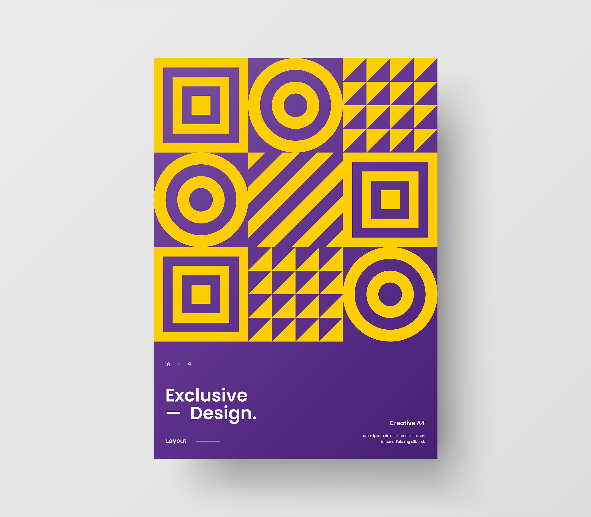 amazing business presentation vector a4 vertical orientation fro