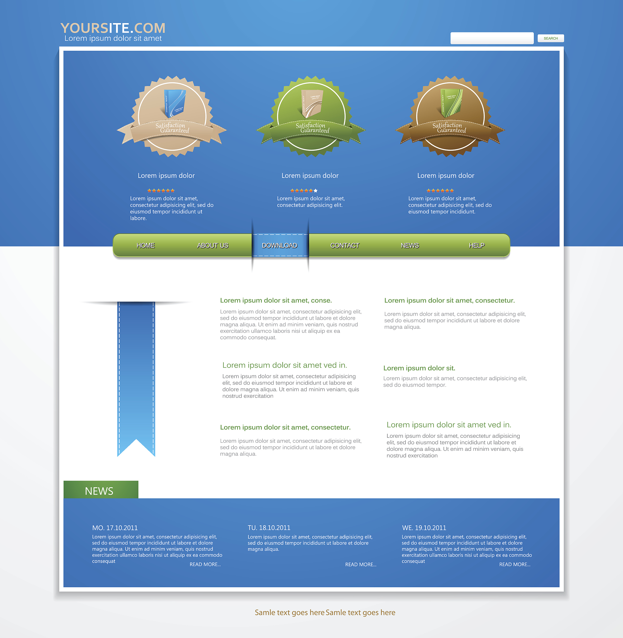 web page design