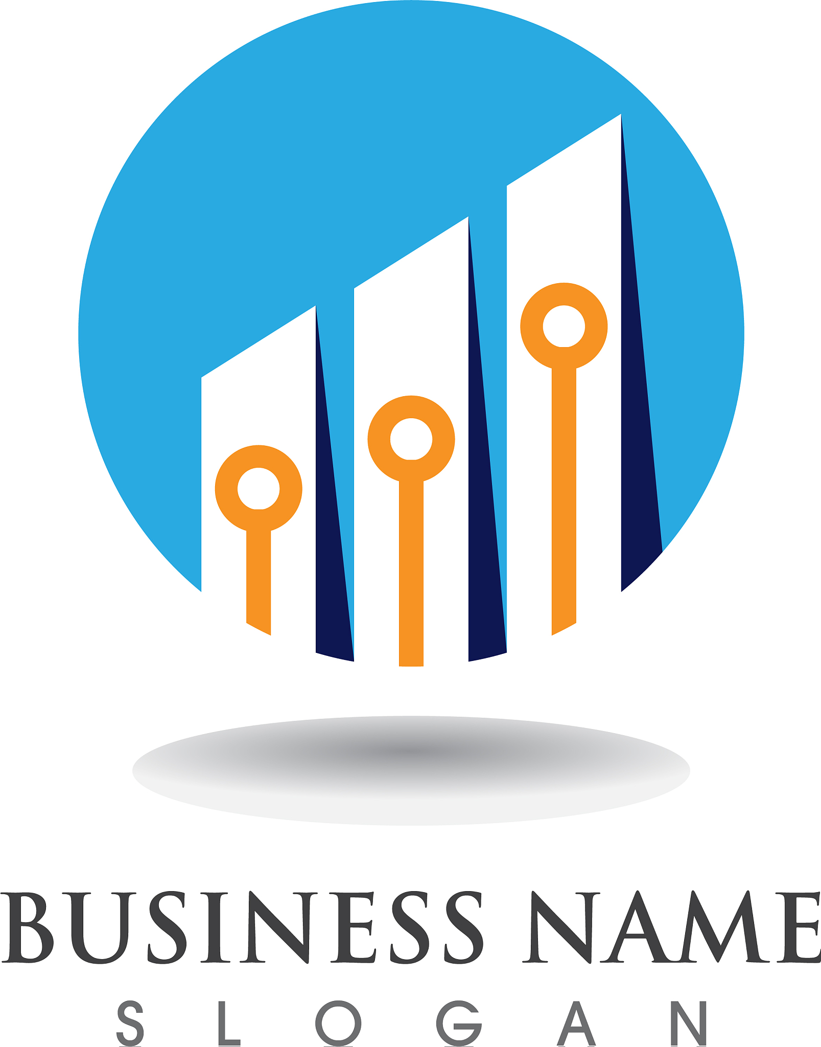 finance business logo and symbol