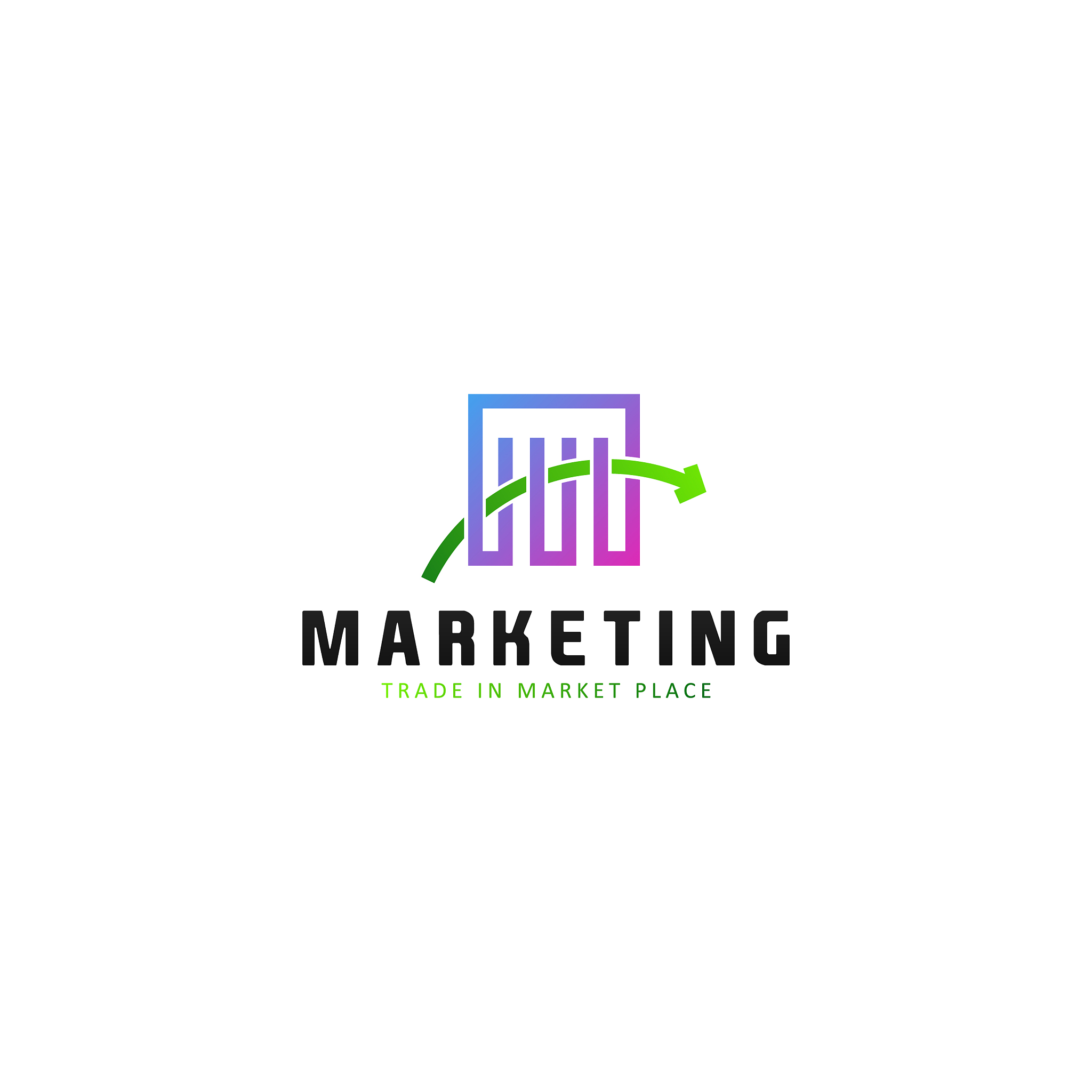 trade logo template business logo concept