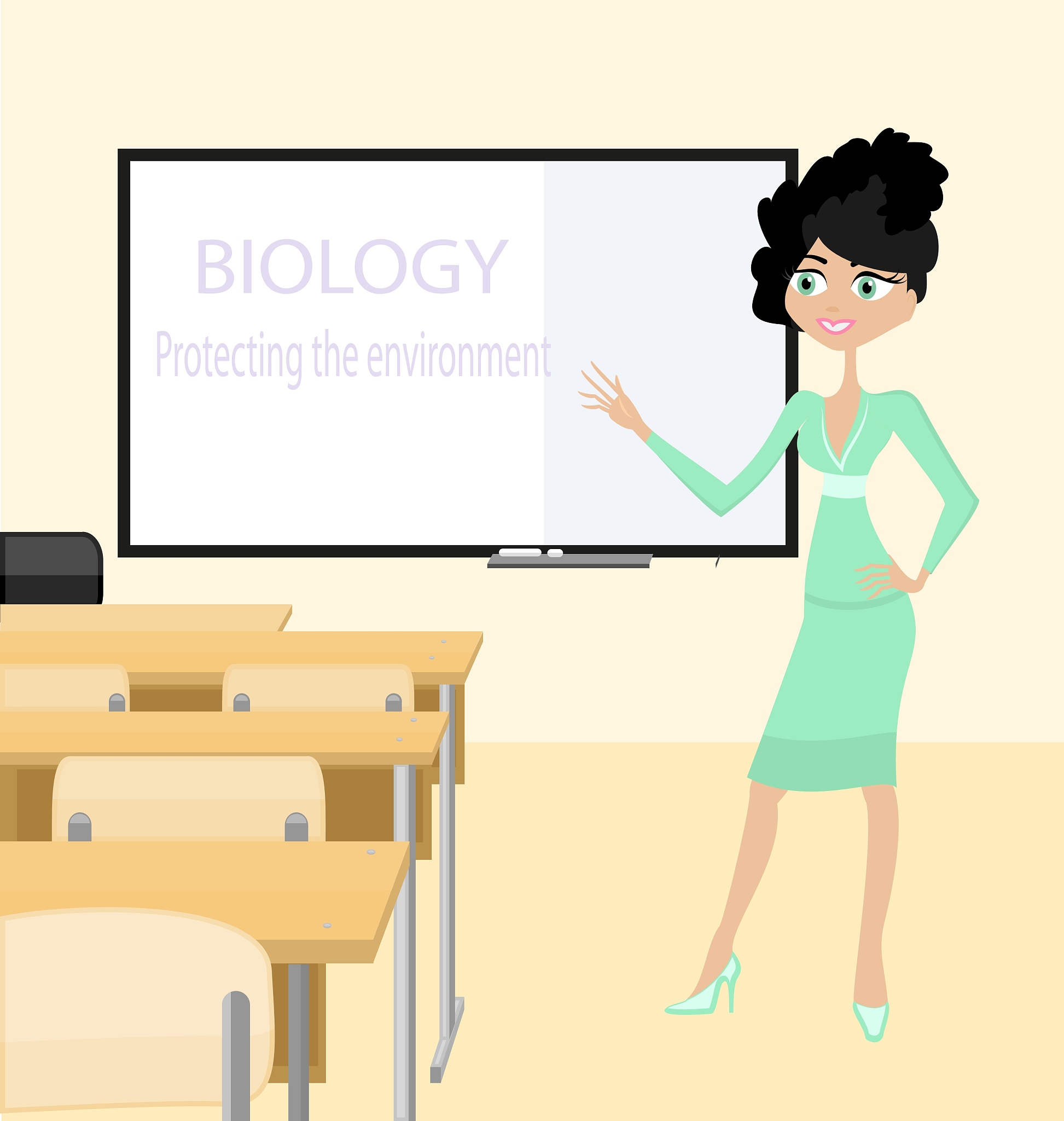 teacher of biology