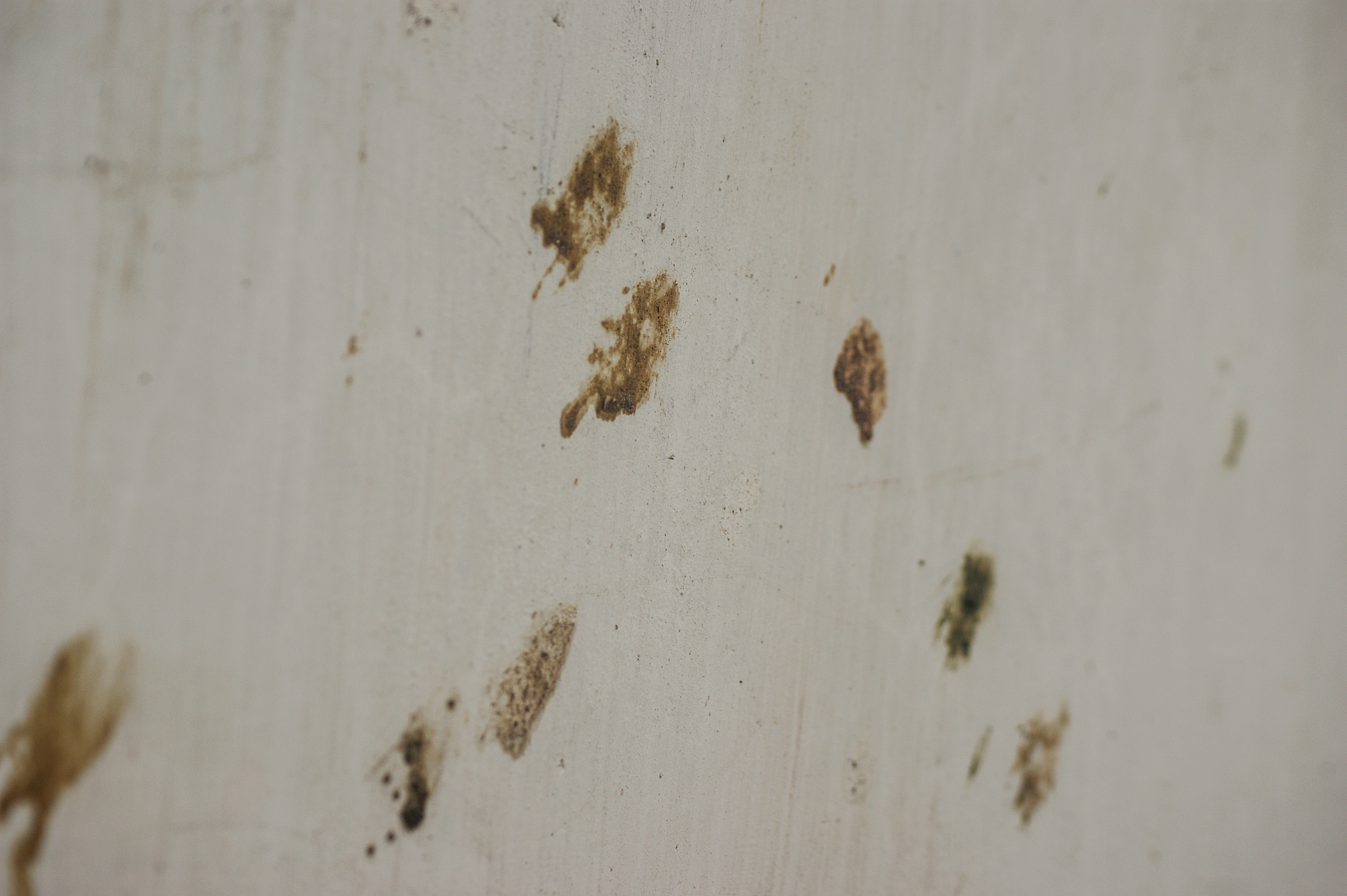 dirty white wall