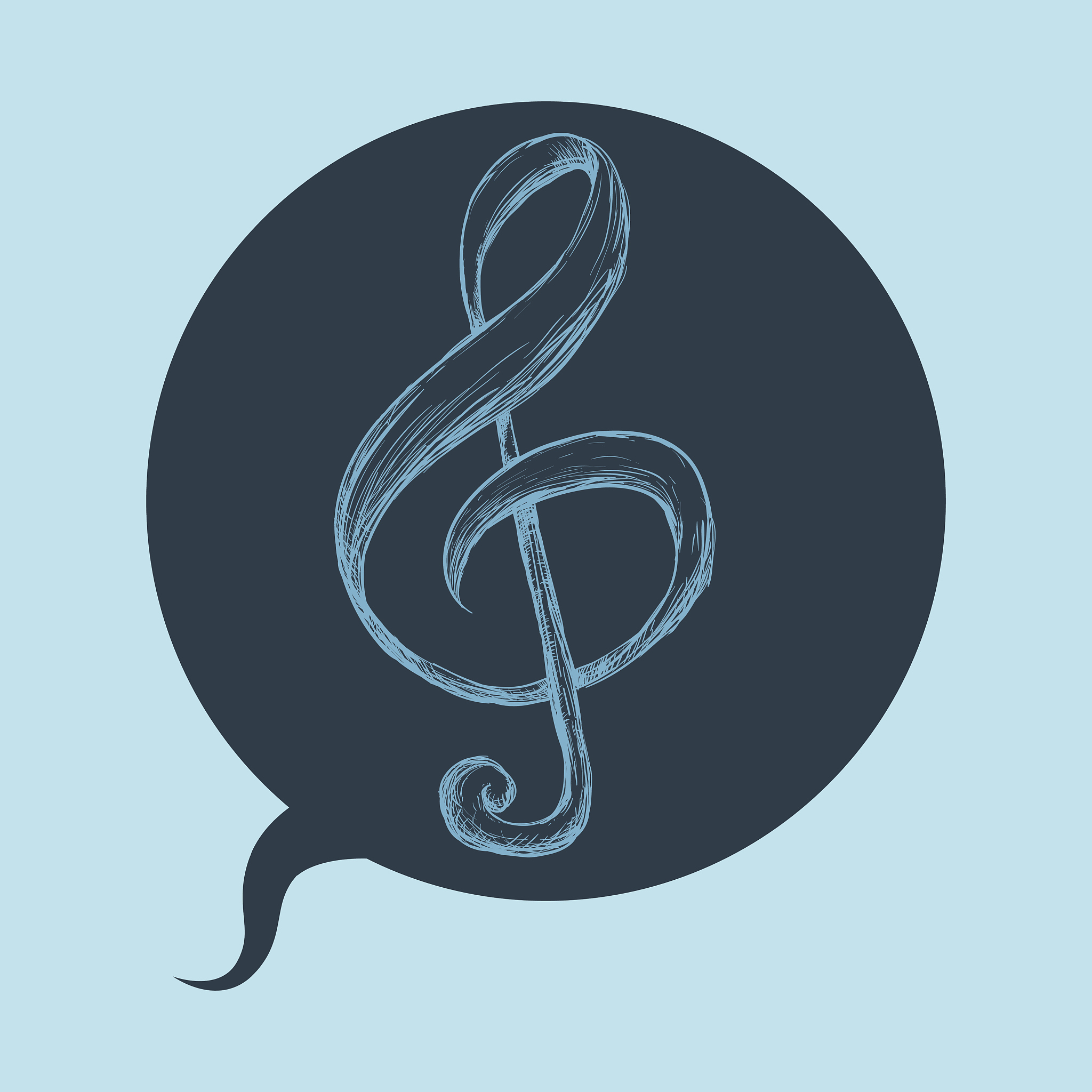 music instruments and notes