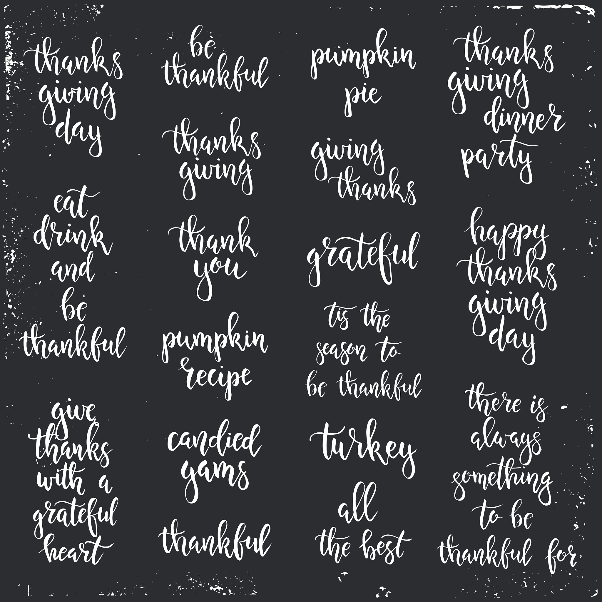 thanksgiving day vintage gift tags and cards