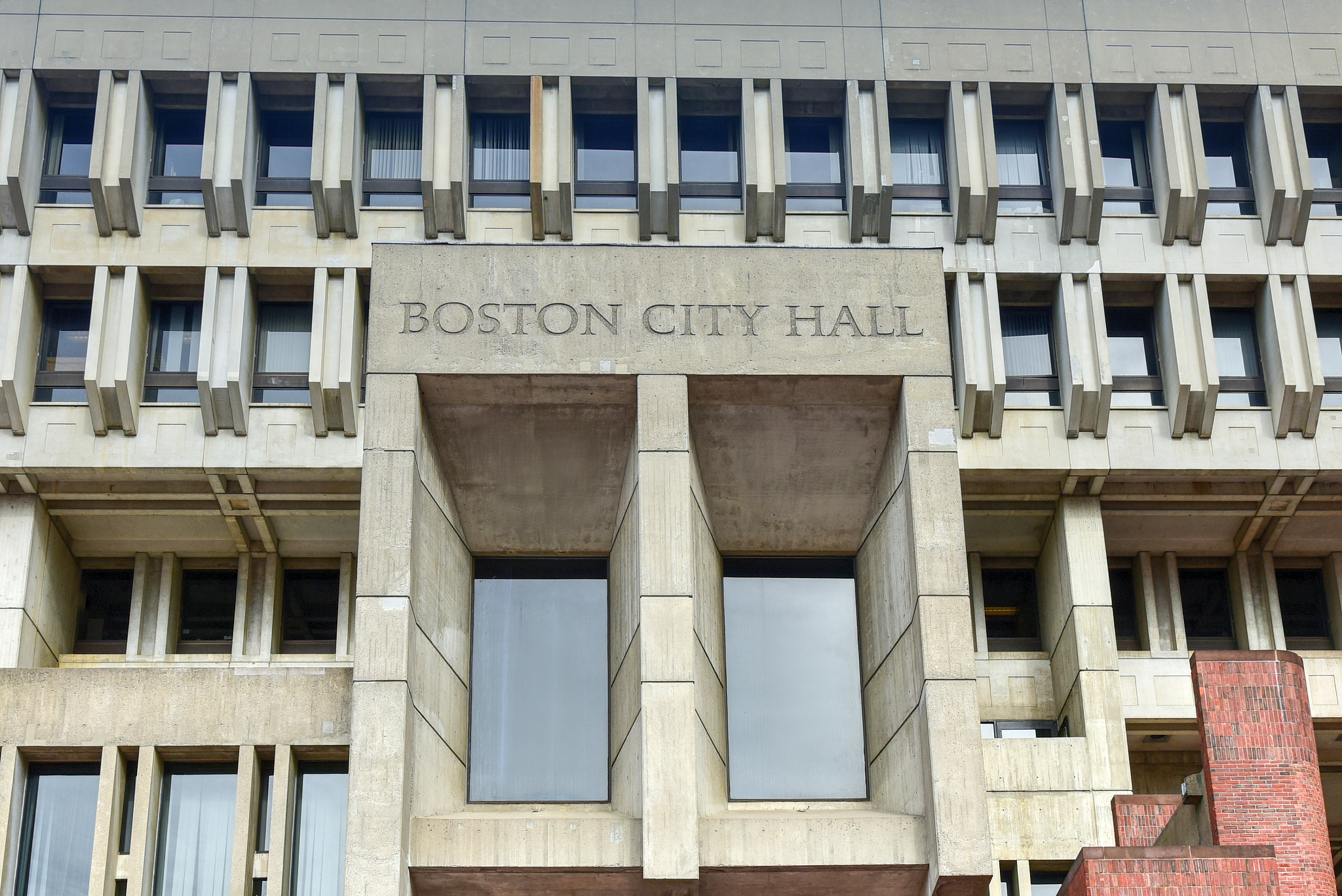 boston city hall in government center