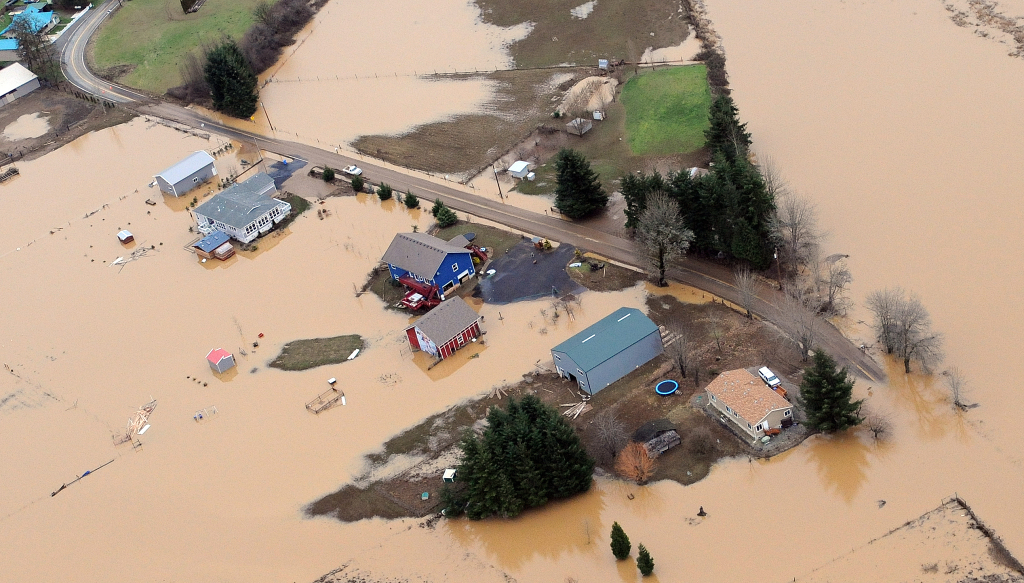 一觉醒来突然发现世界被大水淹没了正常人类会说什么？