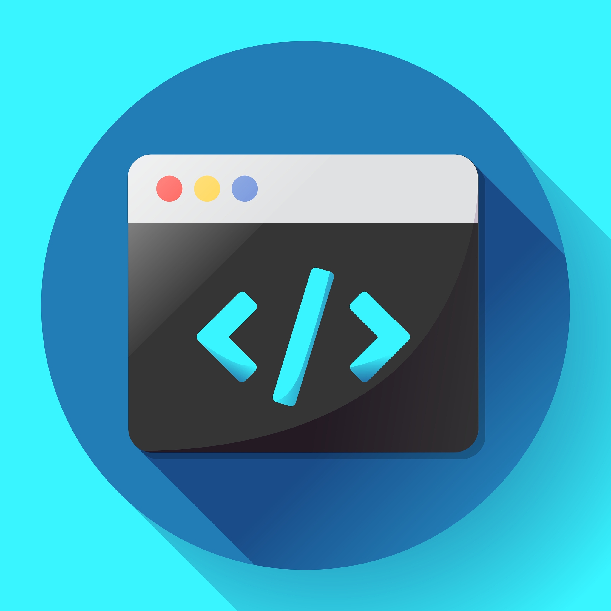 codi<strong>n</strong>g icon flat program app