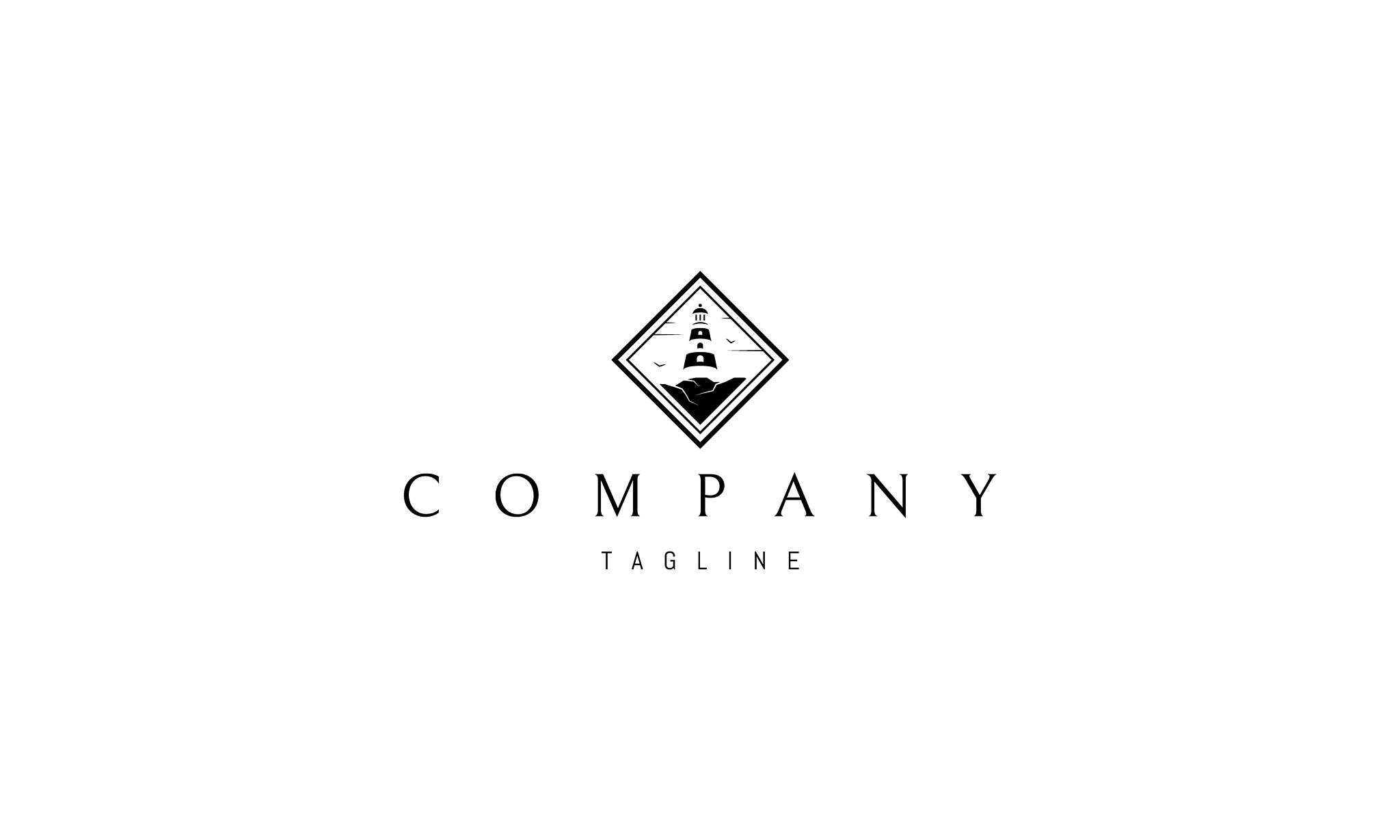 logo on which an abstract image a