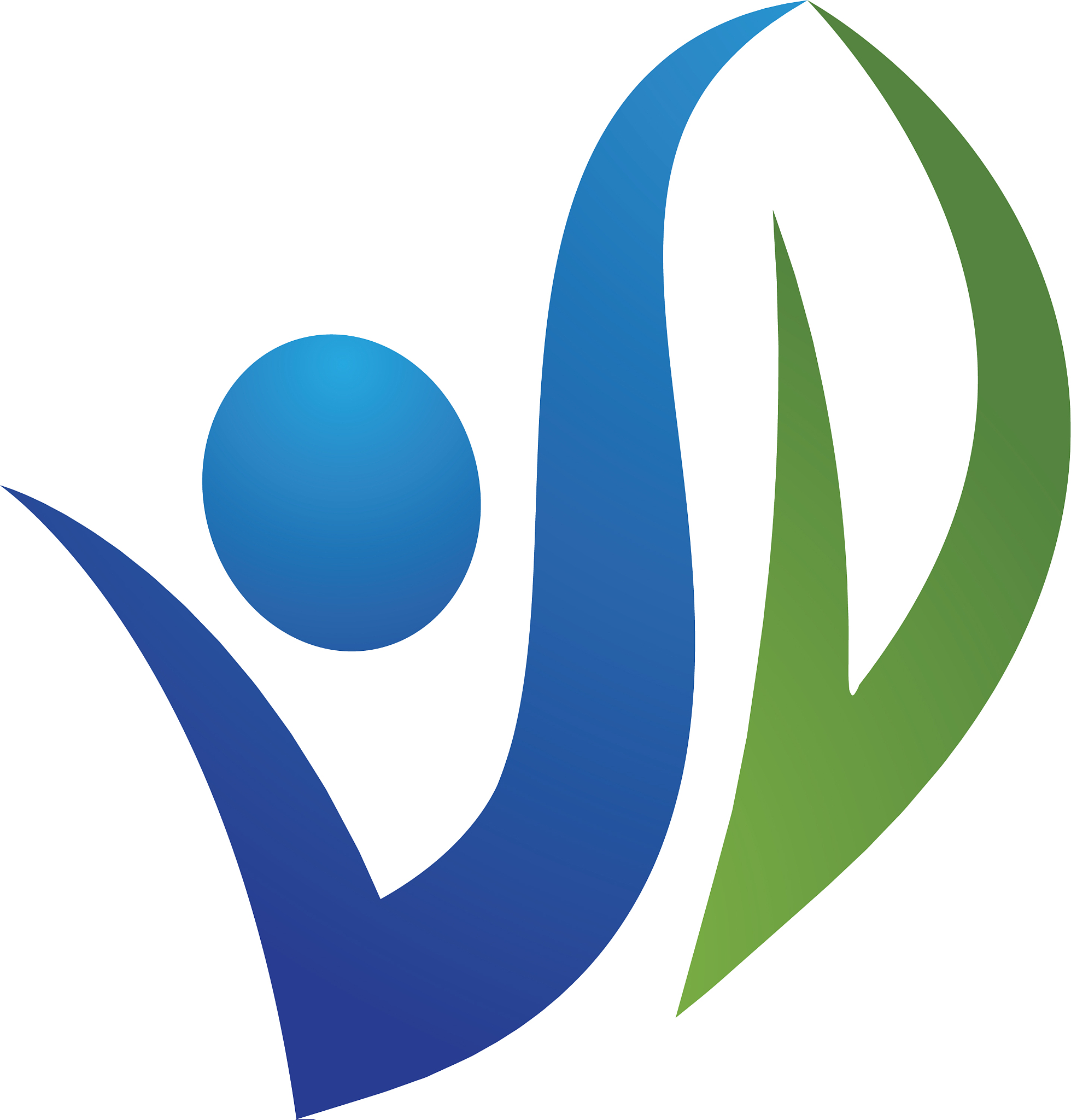 human character logo sign