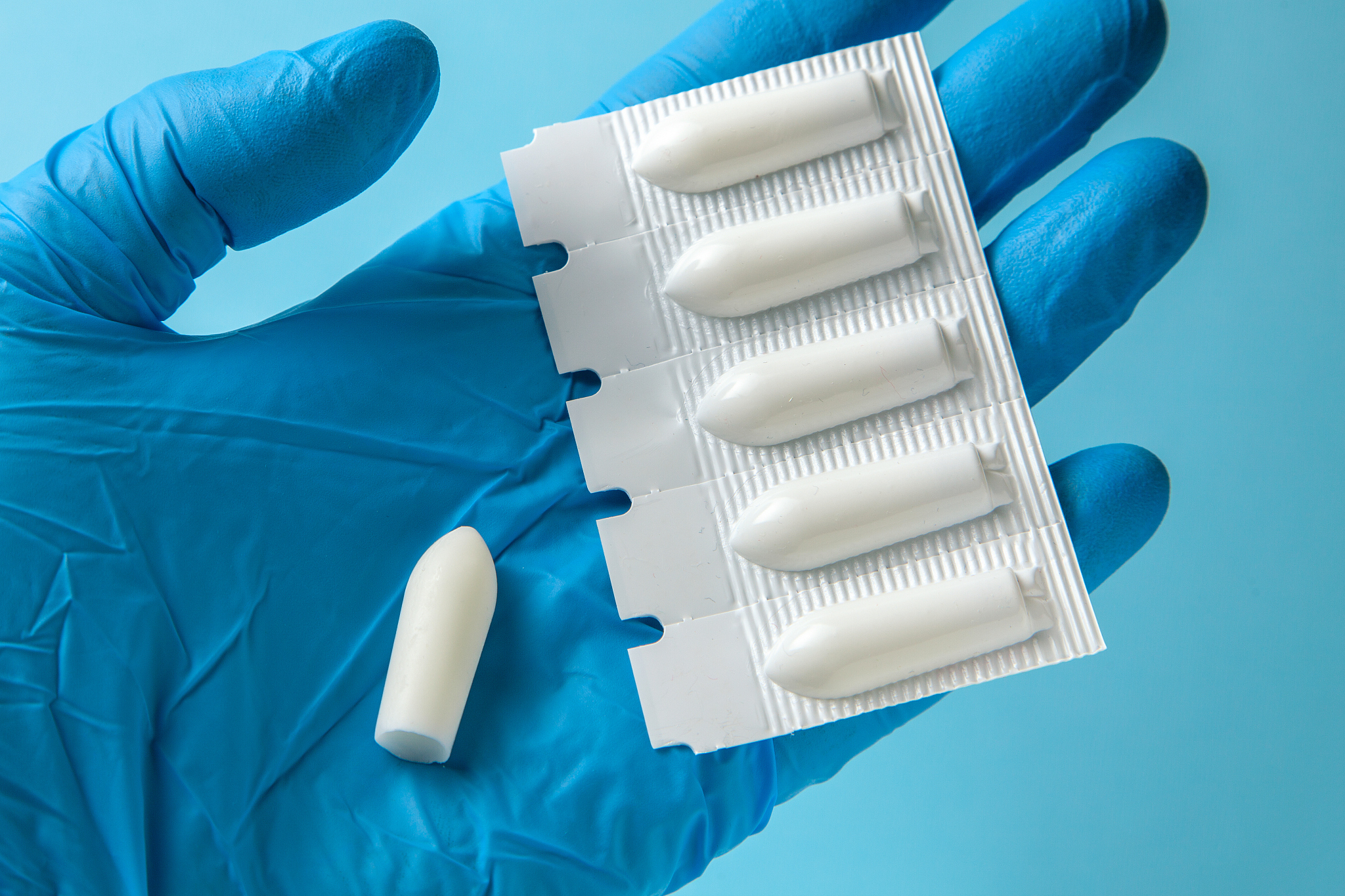 suppository for anal or vaginal use